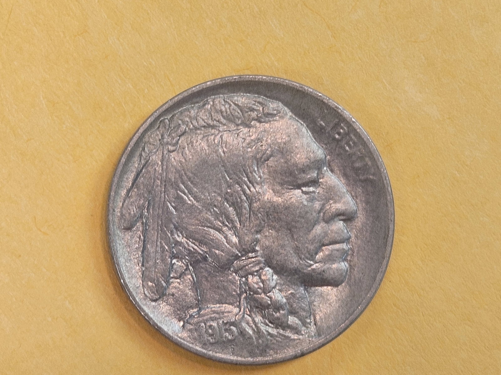 Choice Brilliant Uncirculated 1913-D Buffalo Nickel - 5