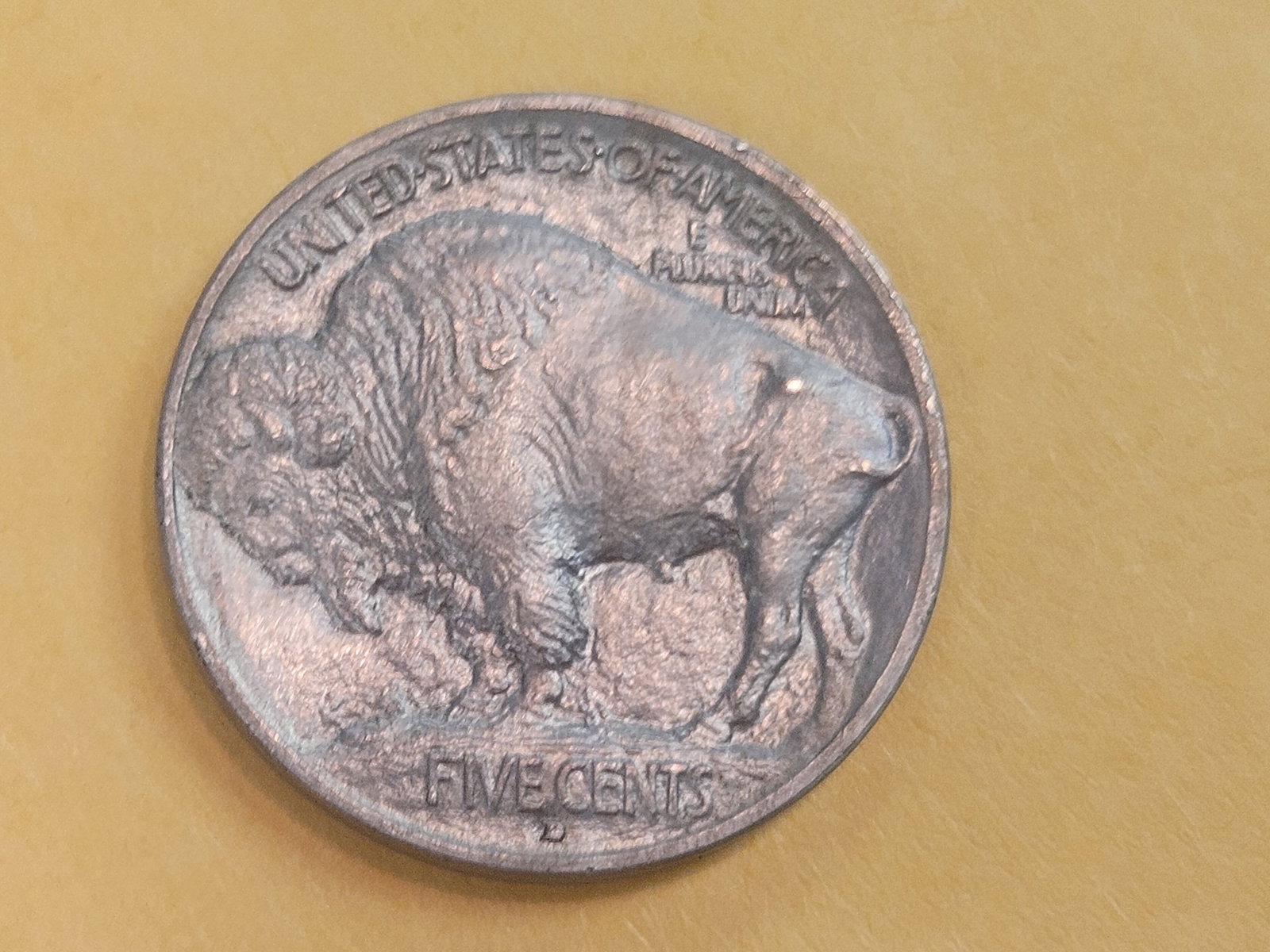 Choice Brilliant Uncirculated 1913-D Buffalo Nickel - 7