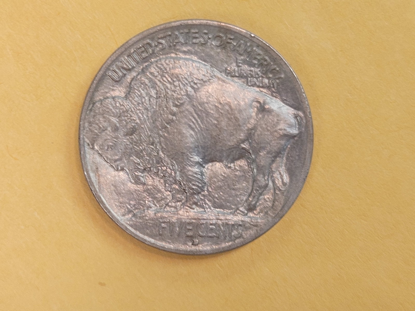 Choice Brilliant Uncirculated 1913-D Buffalo Nickel - 8