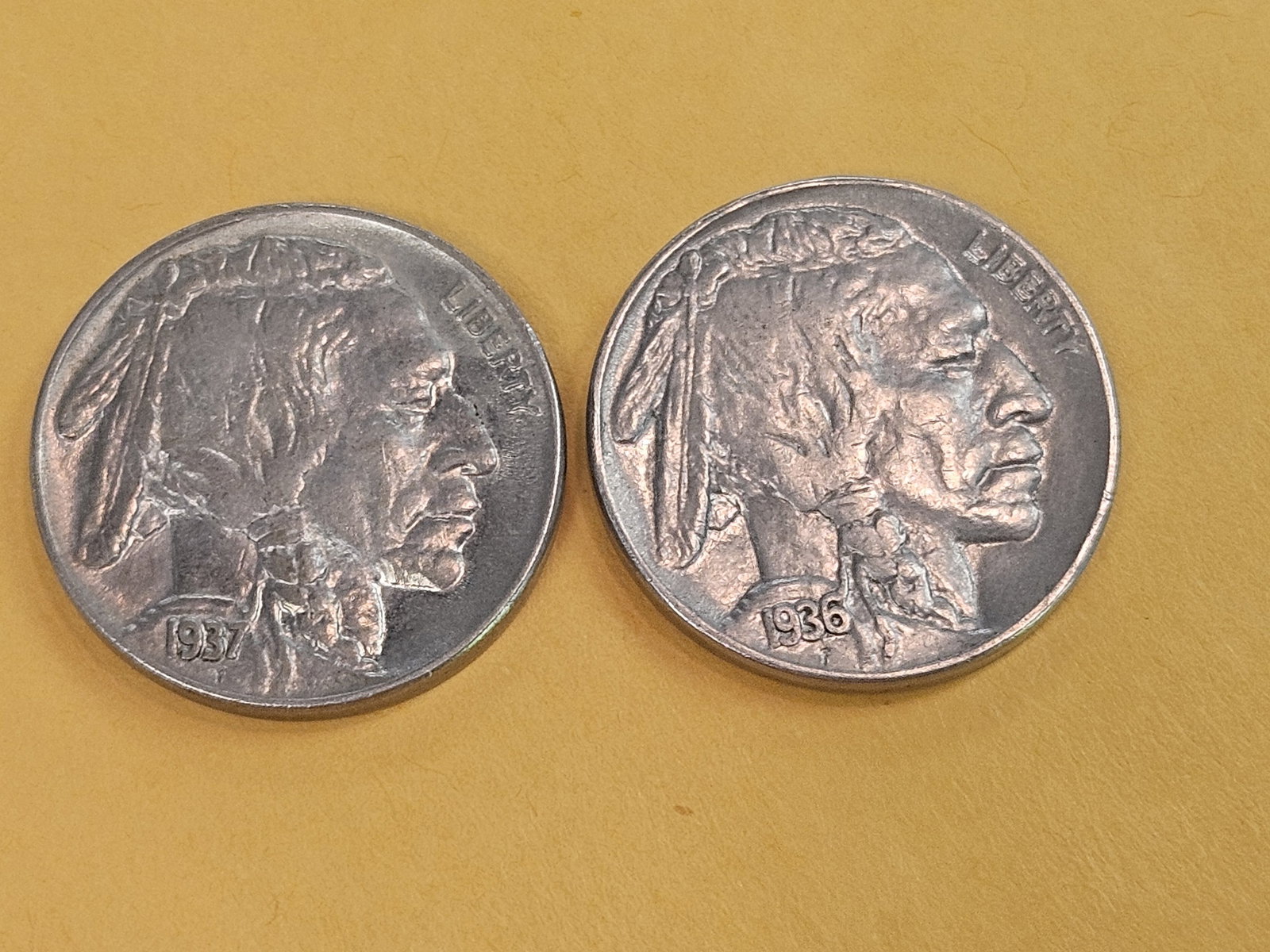 Two Choice Brilliant Uncirculated Buffalo Nickels - 4