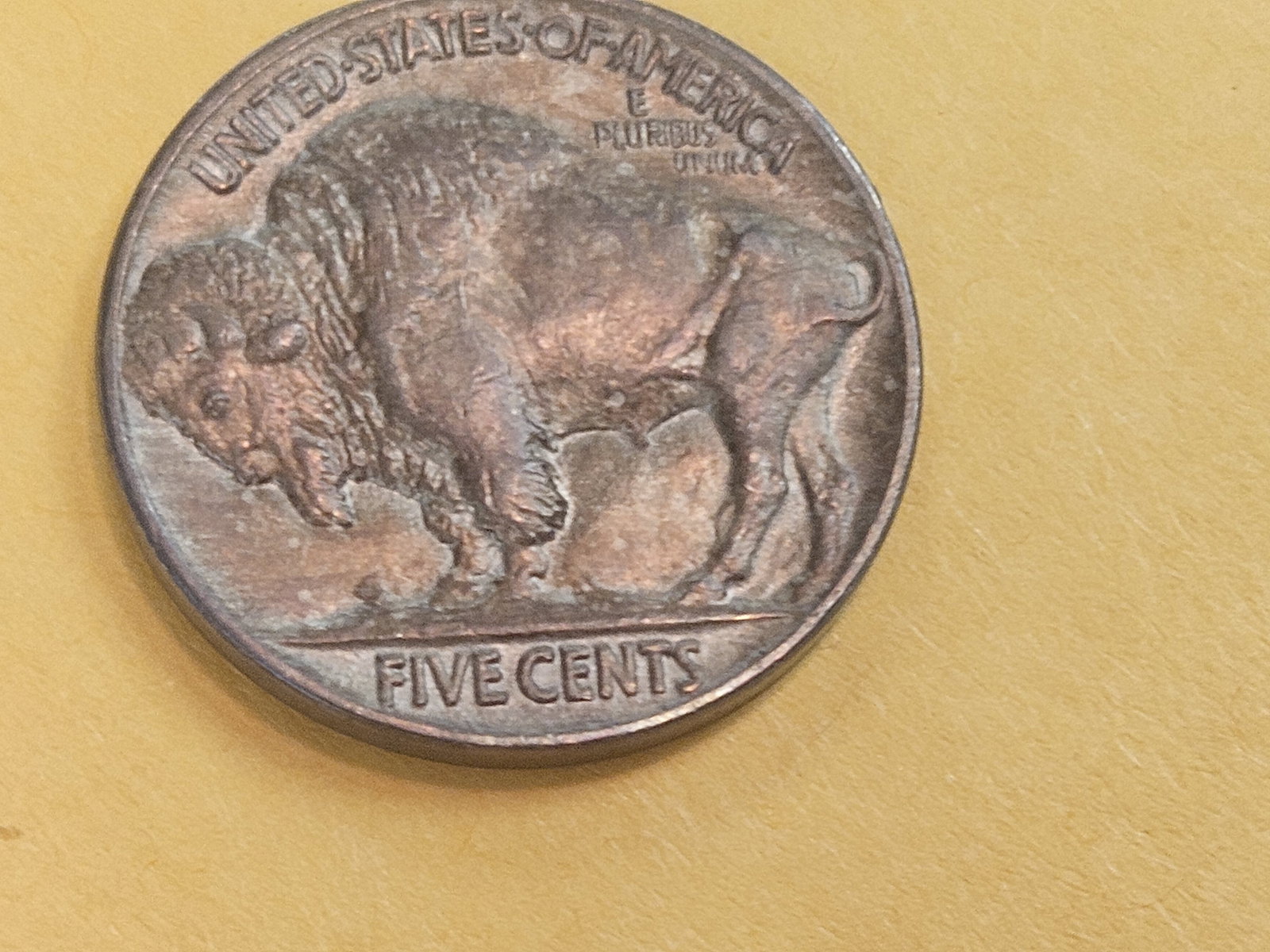 1915 Buffalo Nickel in Bright About Uncirculated - 58 - 6