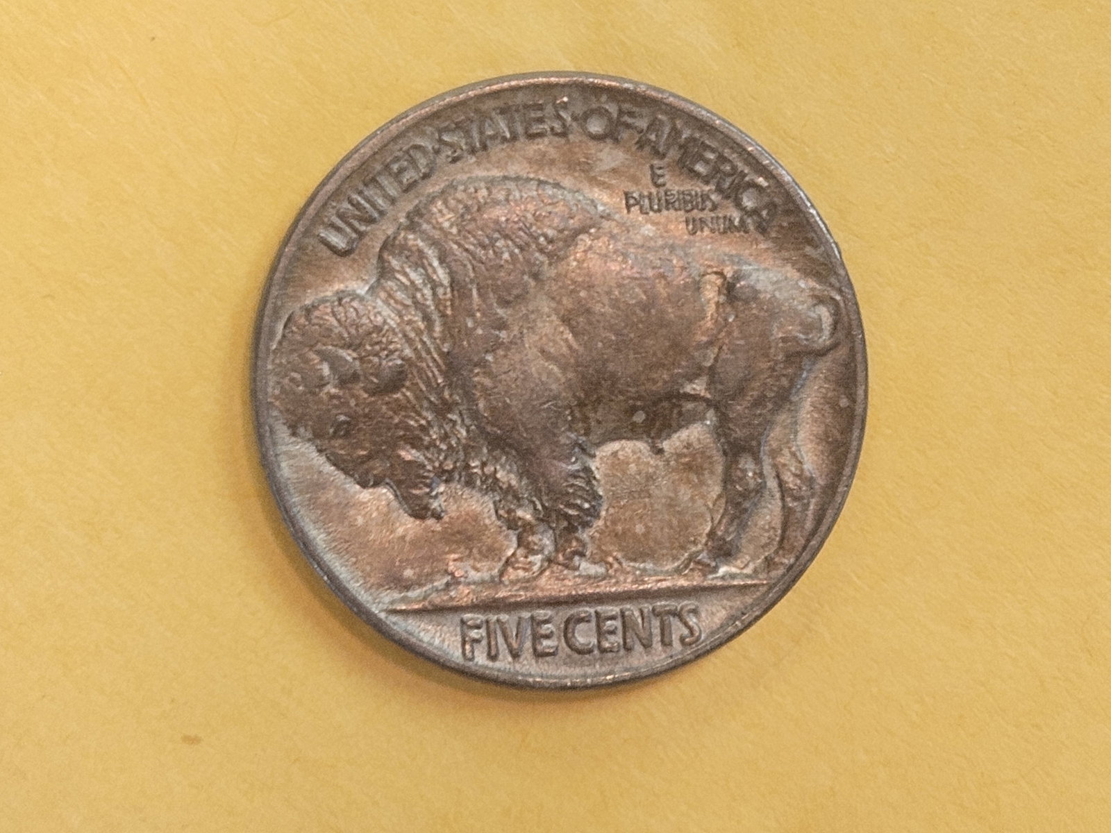 1915 Buffalo Nickel in Bright About Uncirculated - 58 - 8