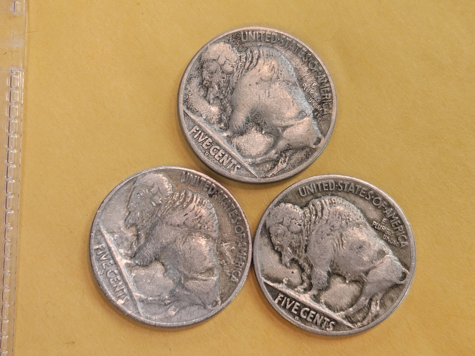 Three Better Date Buffalo Nickels in Fine - 4