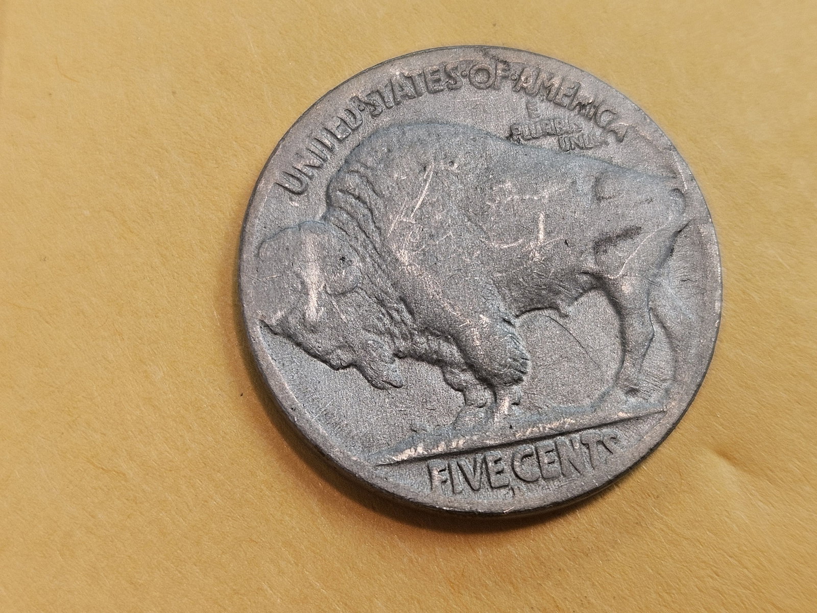 * Key Date 1913-S Type 2 Buffalo Nickel - 4