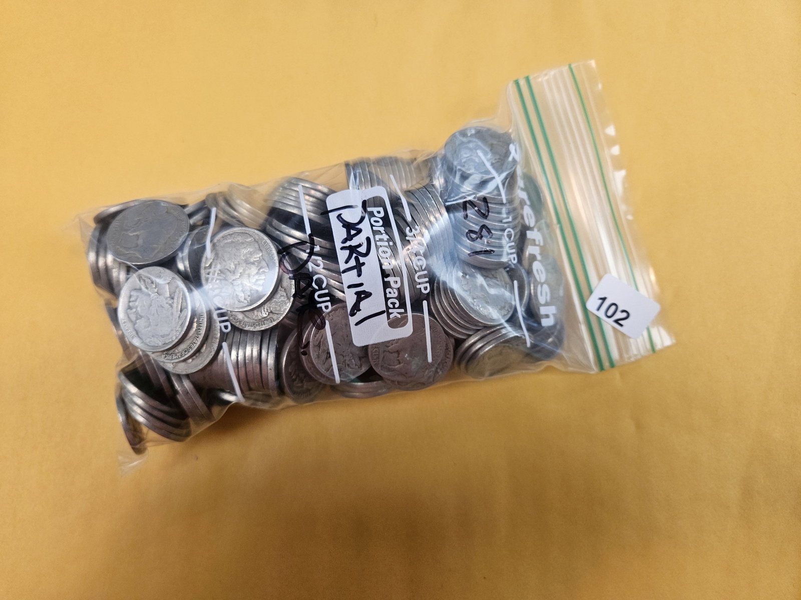 TWO HUNDRED eighty-one Buffalo Nickels (1 of 1)