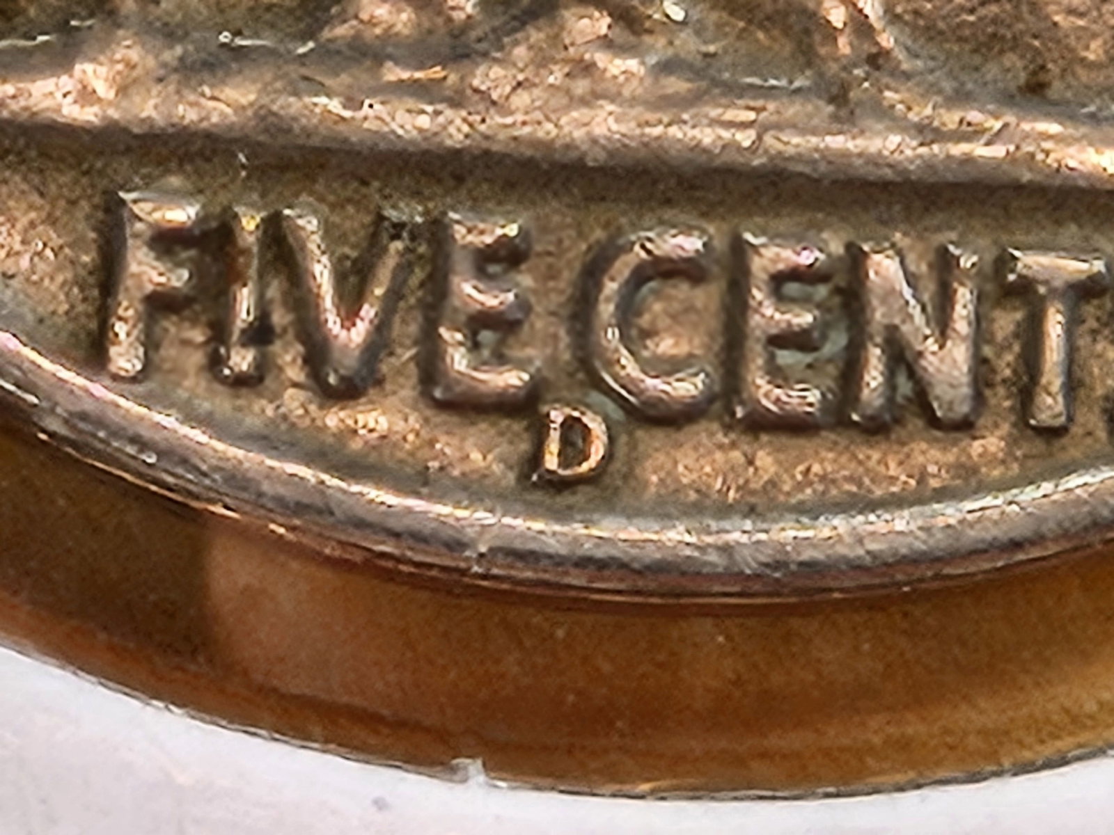Variety! 1938-D/S Buffalo Nickel in About Uncirculated - 4