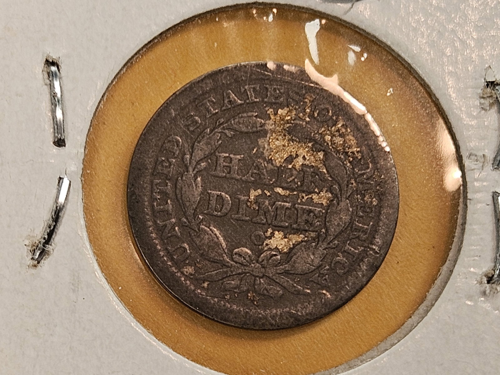 1840-O and 1858 Seated Liberty Silver Half-Dimes - 3