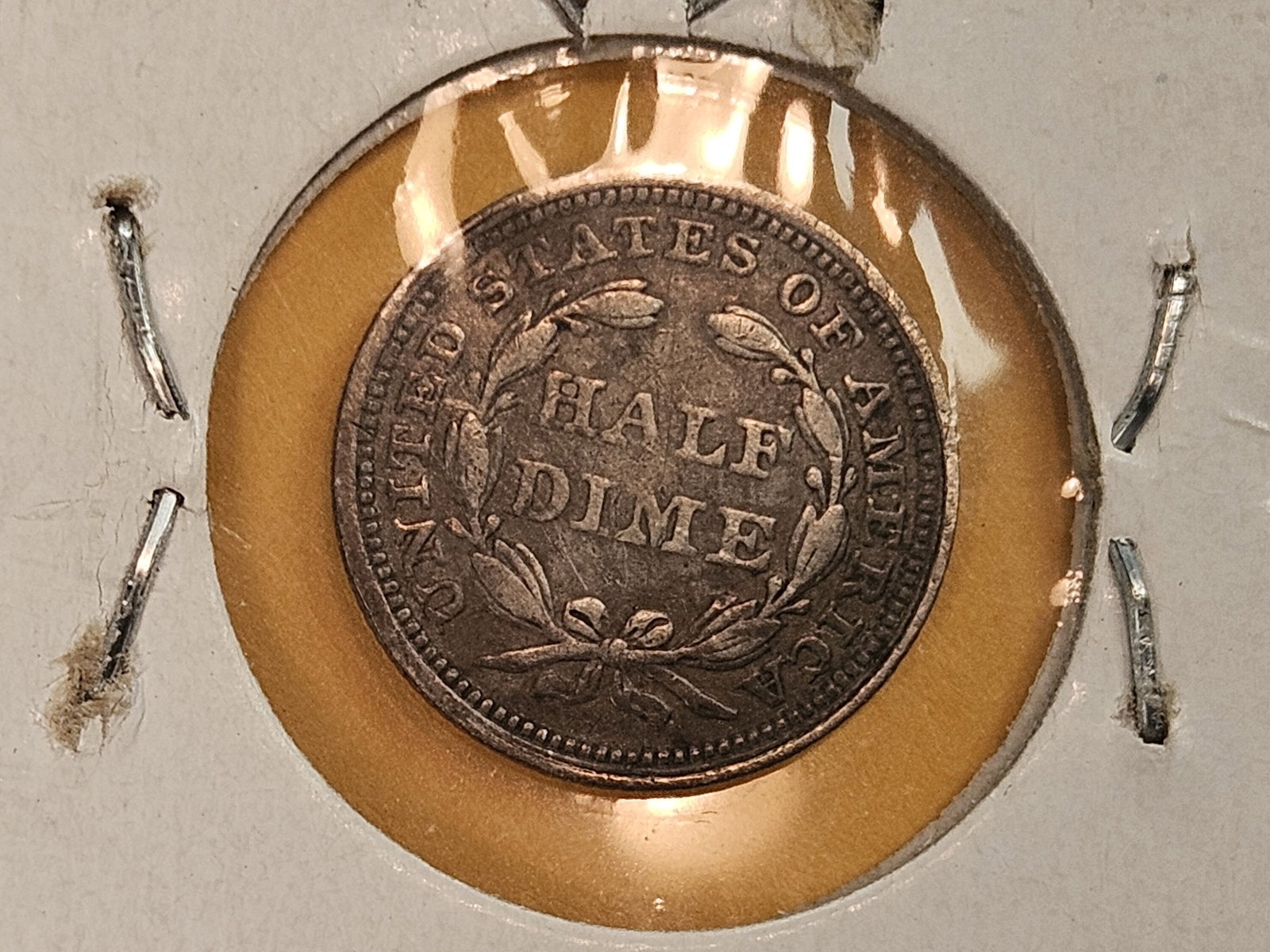 1840-O and 1858 Seated Liberty Silver Half-Dimes - 5