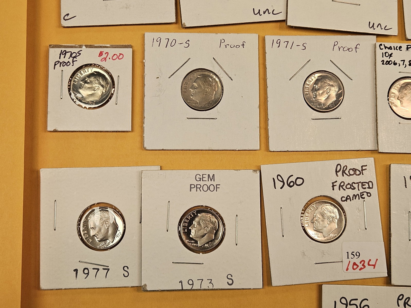 Twenty-eight mixed Roosevelt dimes - 4