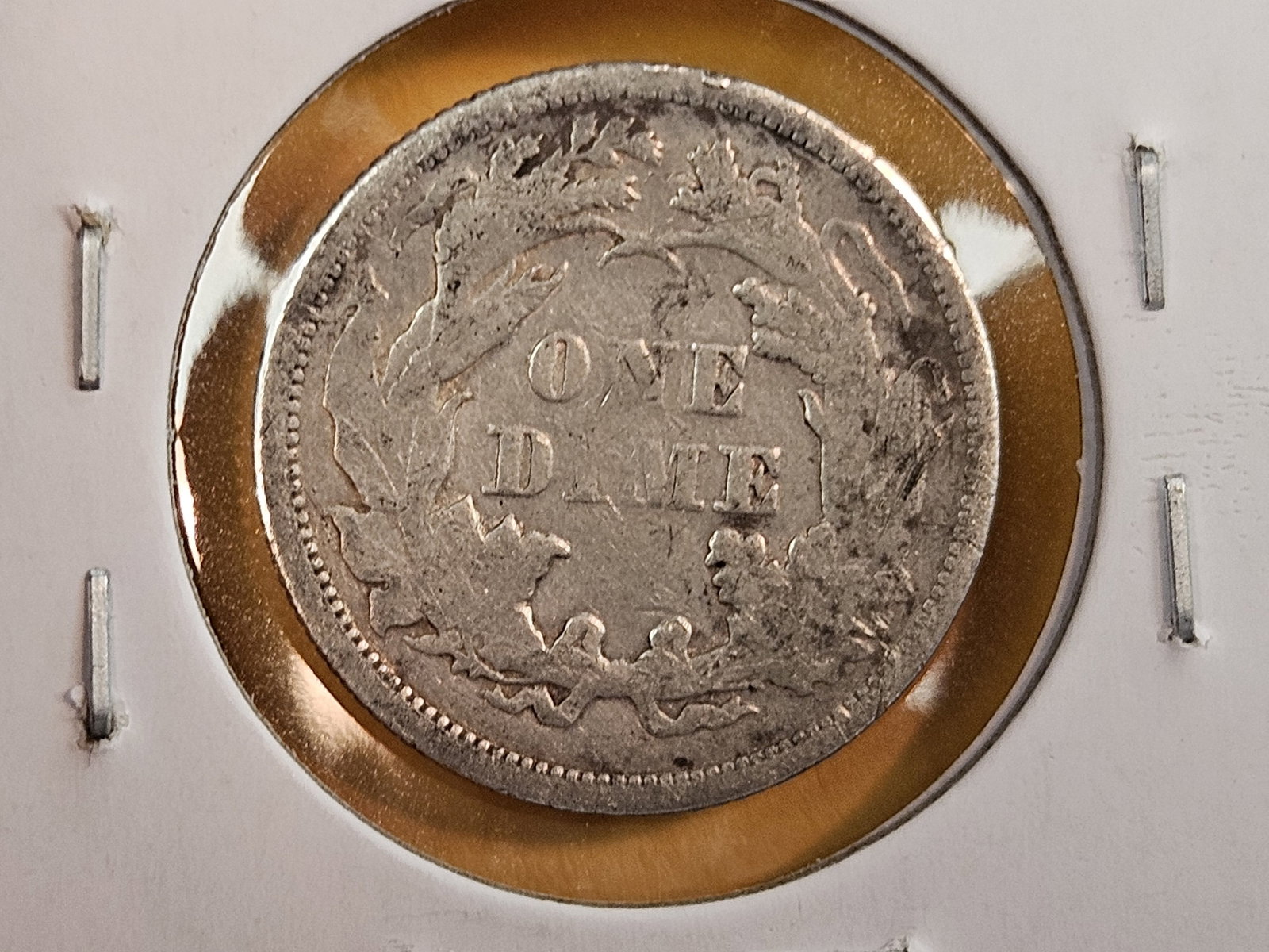 Four Seated Liberty silver dimes in Very Fine to Extra Fine - 4
