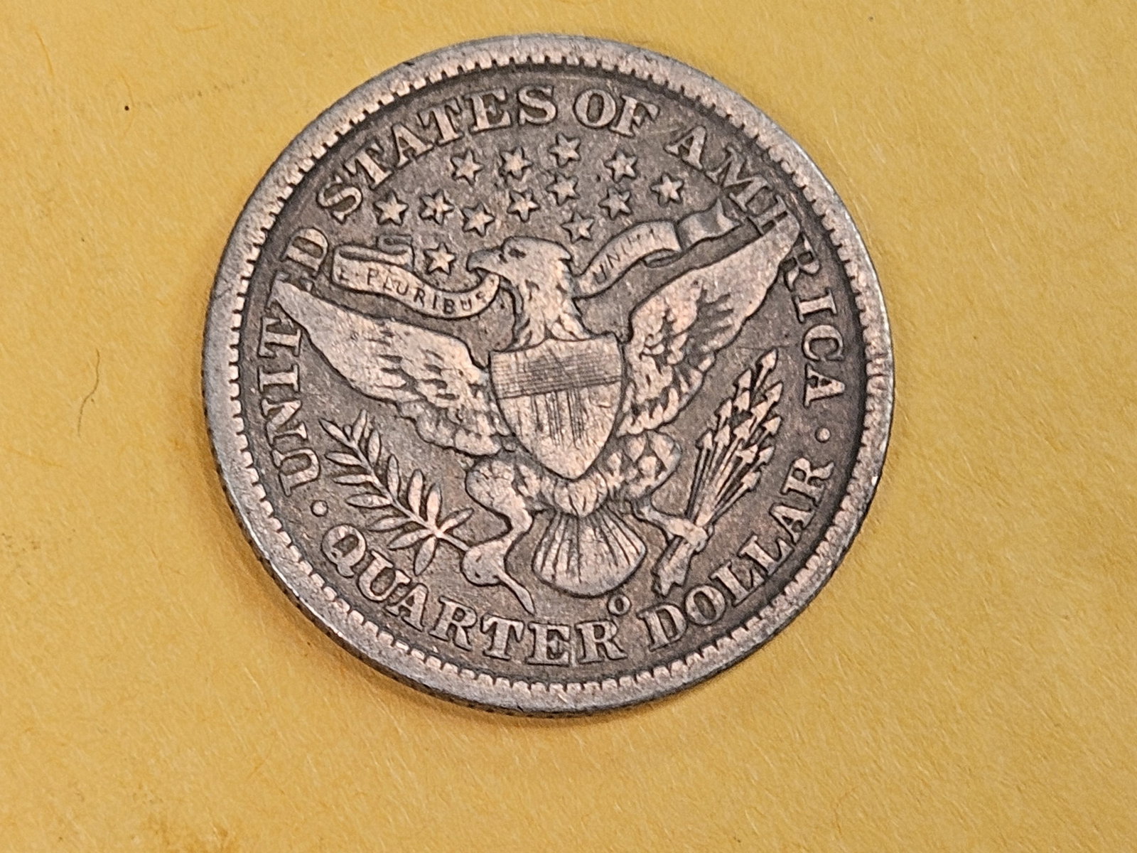 Semi-key 1897-O Barber Quarter - 3