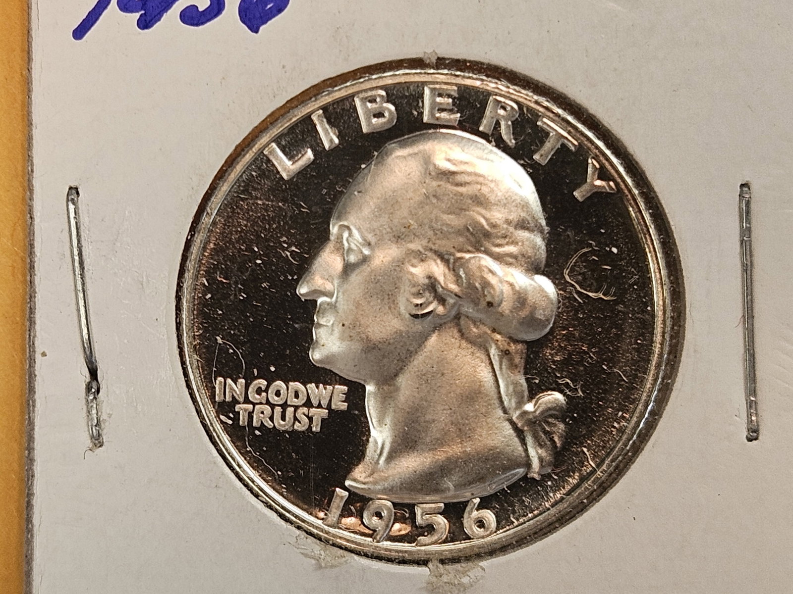 GEM Proof Deep Cameo 1956 Washington Quarter (1 of 5)