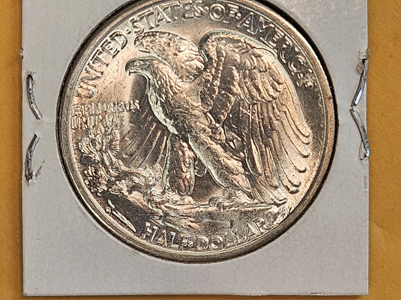 Very Choice Brilliant Uncirculated 1947-D Walking Liberty Half Dollar - 5