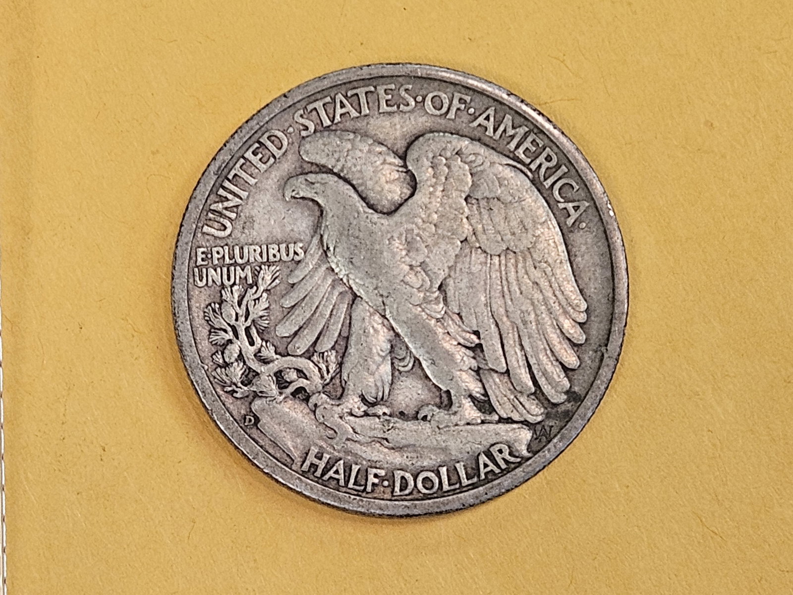 KEY DATE 1938-D Walking Liberty Half Dollar - 3