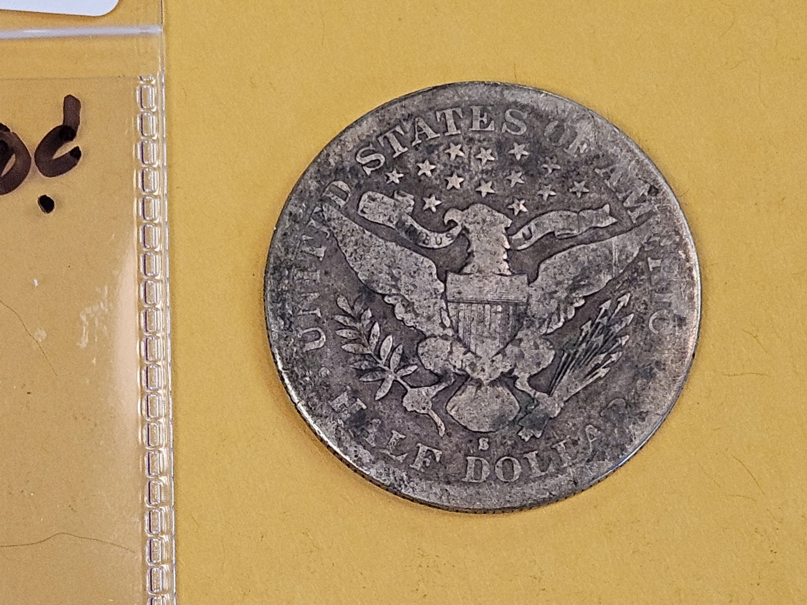 KEY DATE! 1897-S Barber Half Dollar in Good - 3