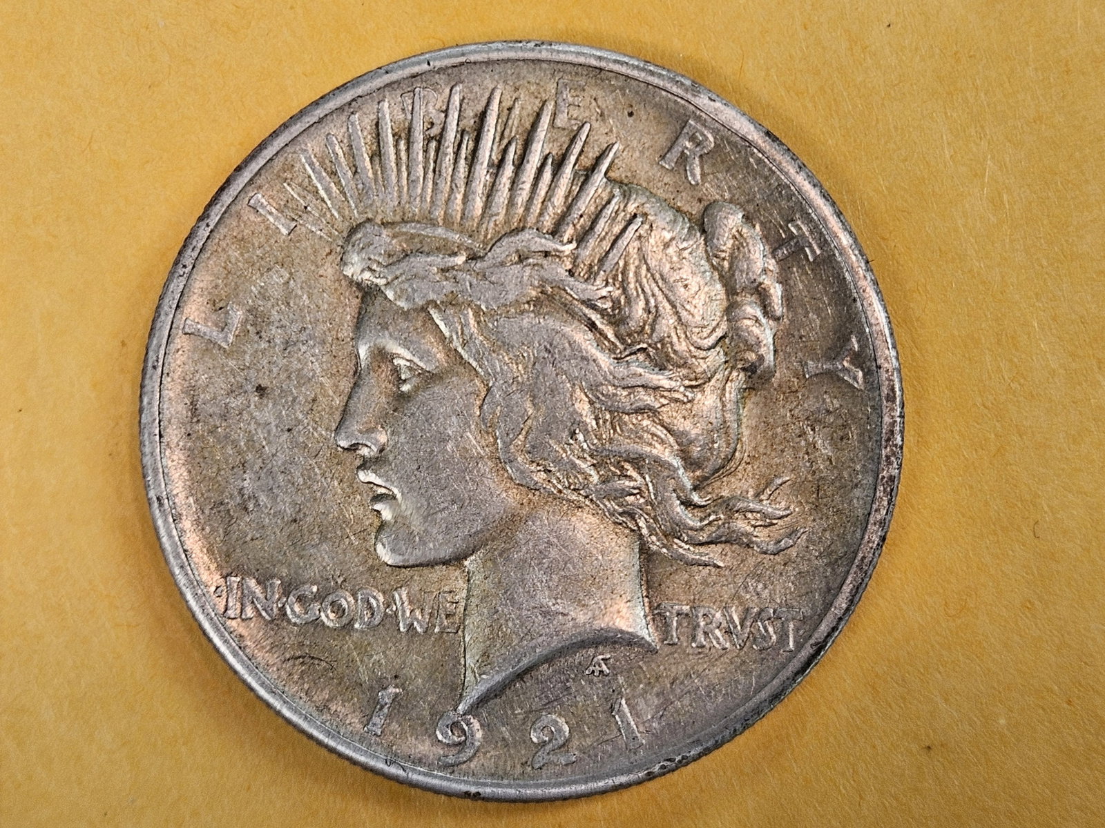 KEY DATE! 1921 Peace Dollar in Extra fine - 45 - 3
