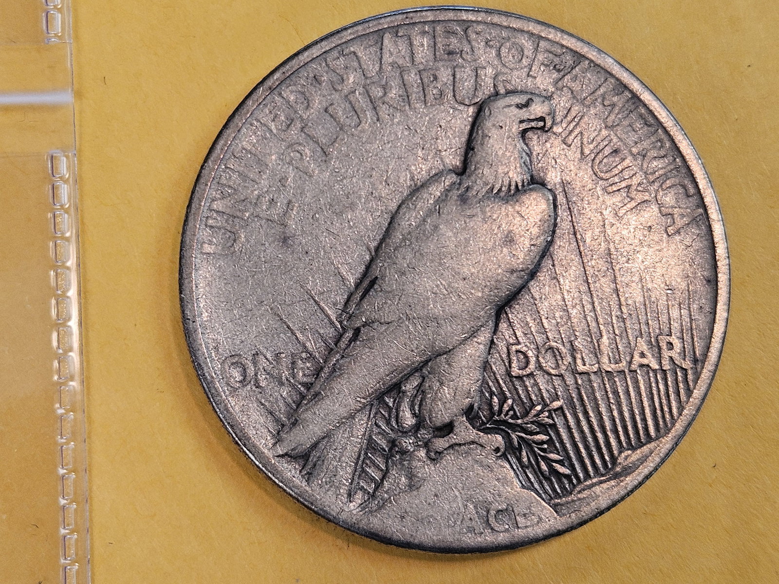 KEY DATE! 1921 Peace Dollar in Very Fine - 4