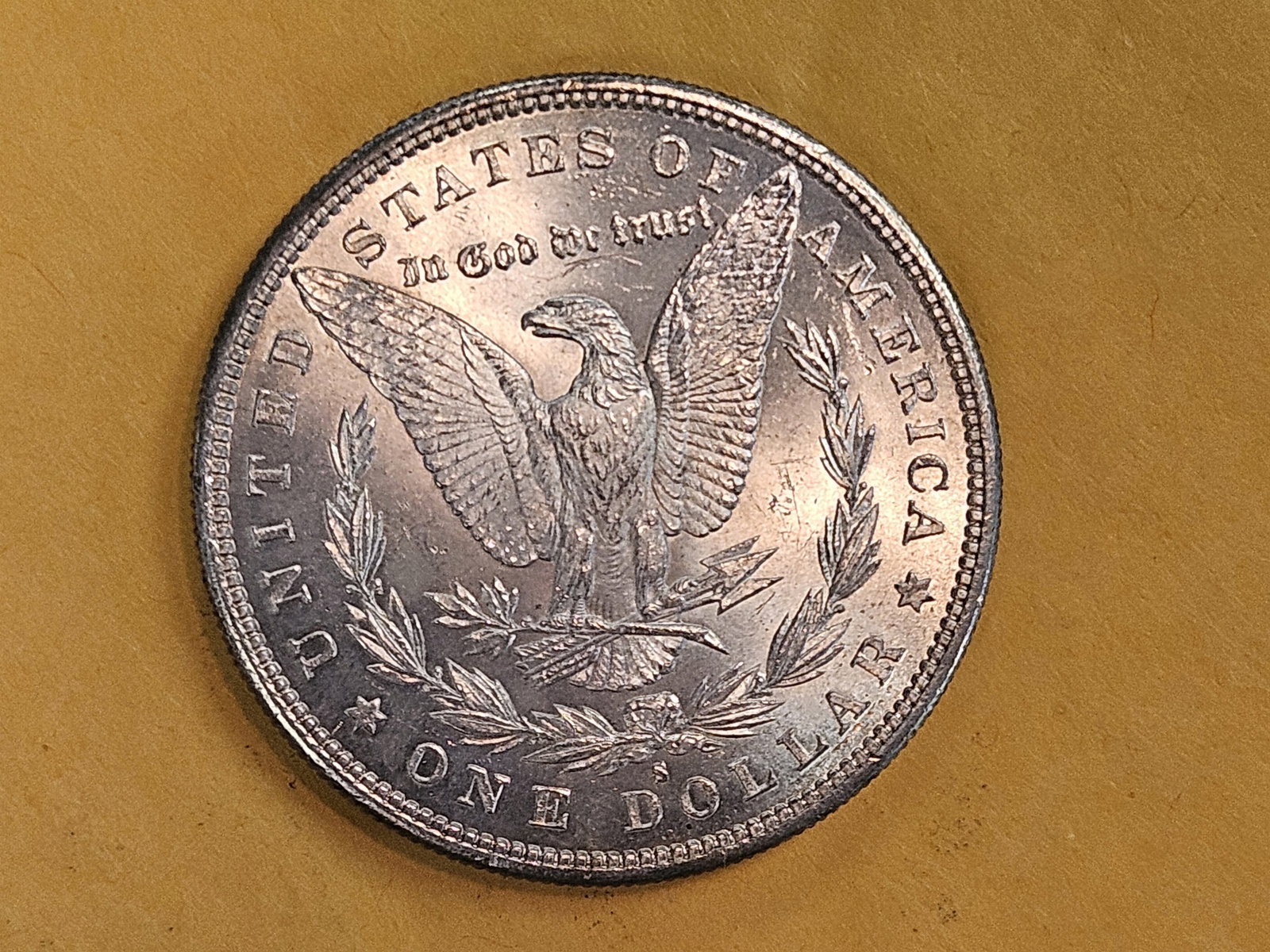 Very Choice Brilliant Uncirculated plus 1881-S Morgan Silver Dollar - 6