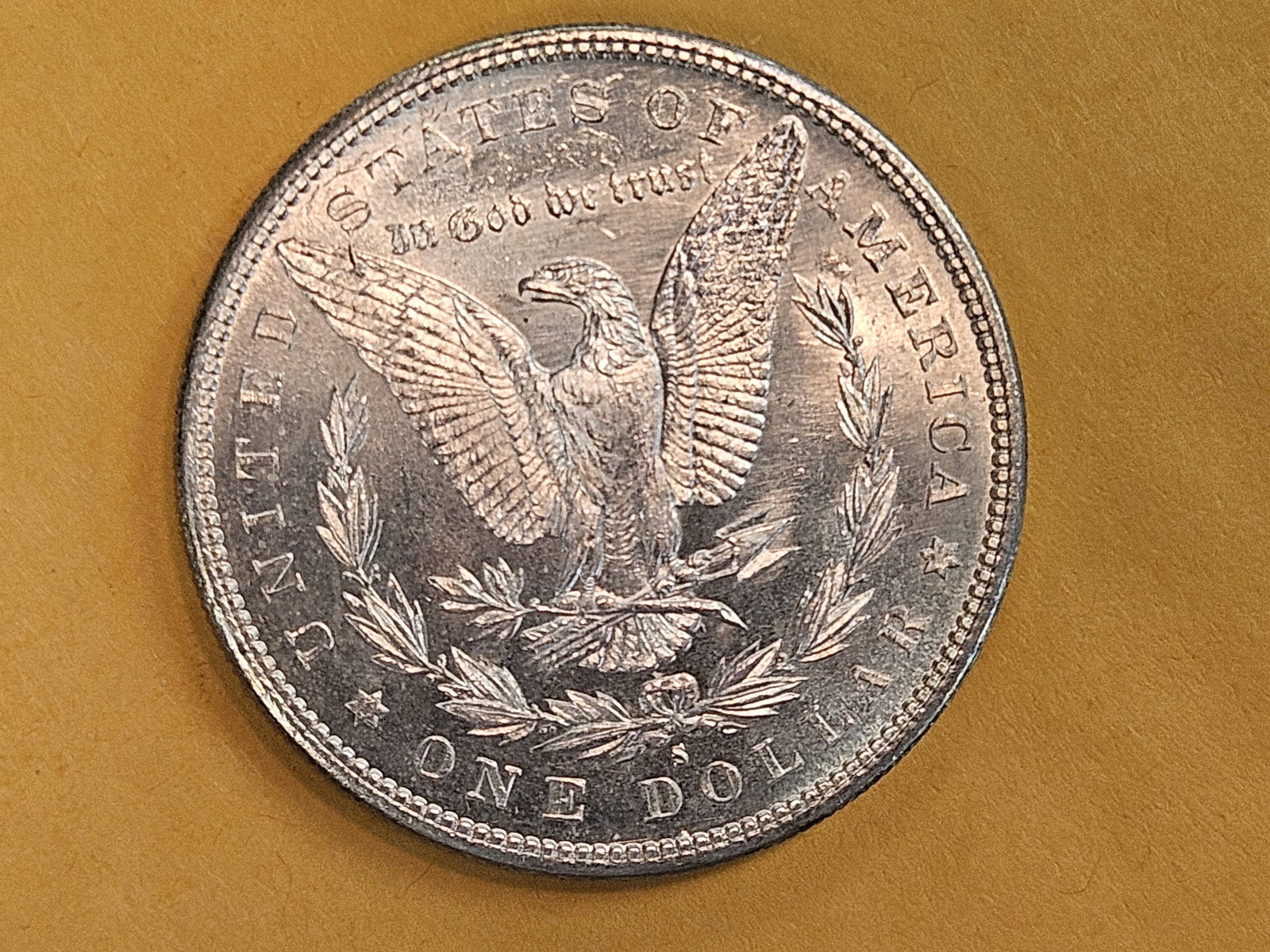 Choice Brilliant Uncirculated plus 1882-S Morgan Silver Dollar - 7