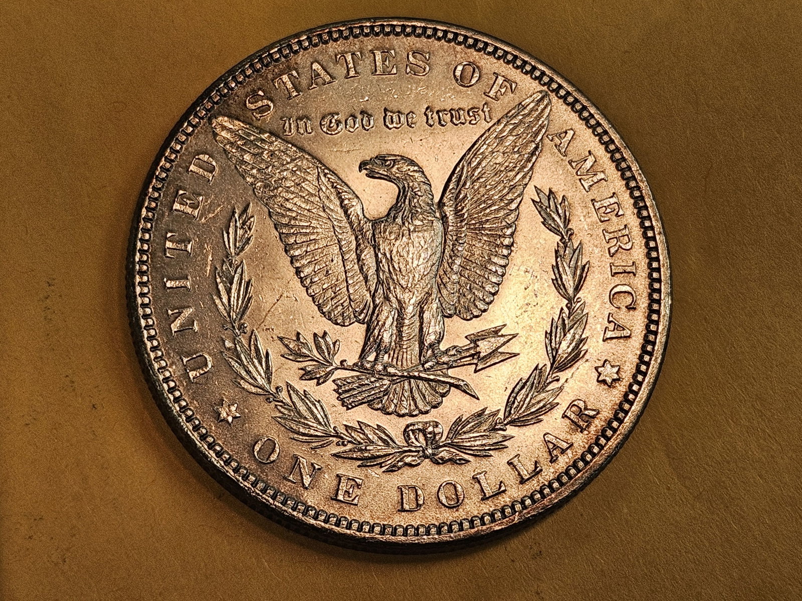Very Choice Brilliant Uncirculated 1883 Morgan Silver Dollar - 5