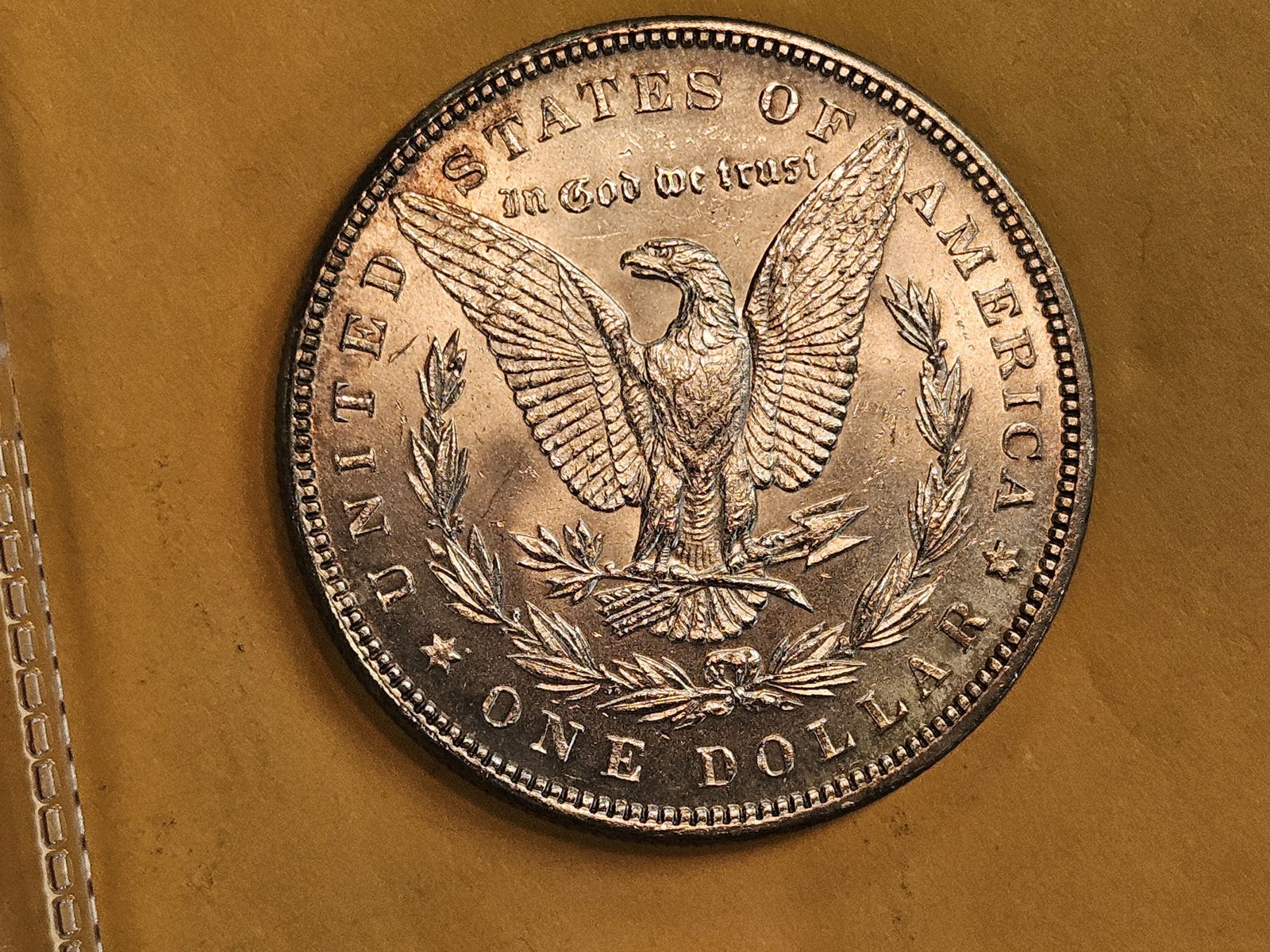 Very Choice Brilliant Uncirculated 1883 Morgan Silver Dollar - 6