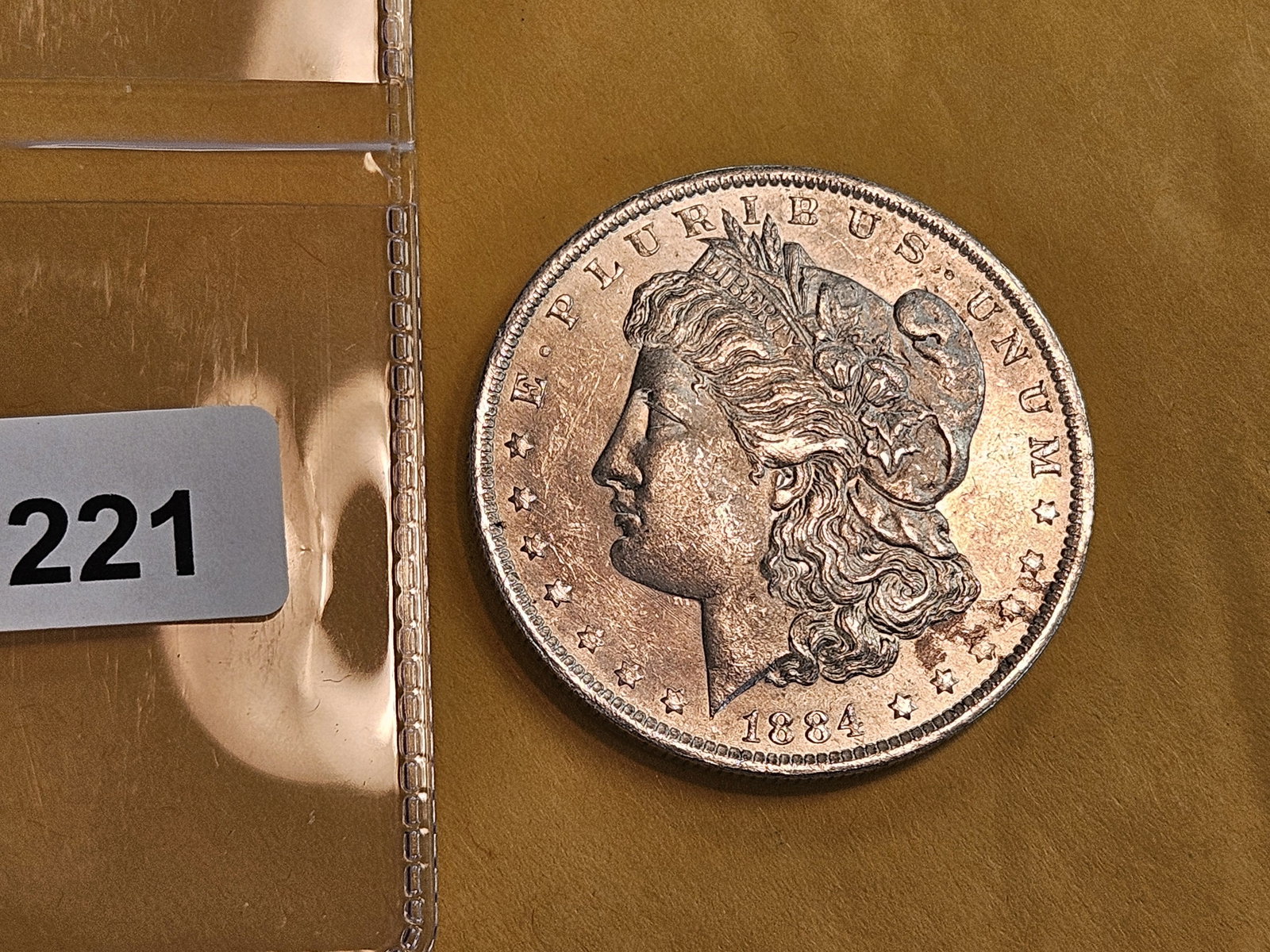Very Choice Brilliant Uncirculated 1884-O Morgan Silver Dollar - 2