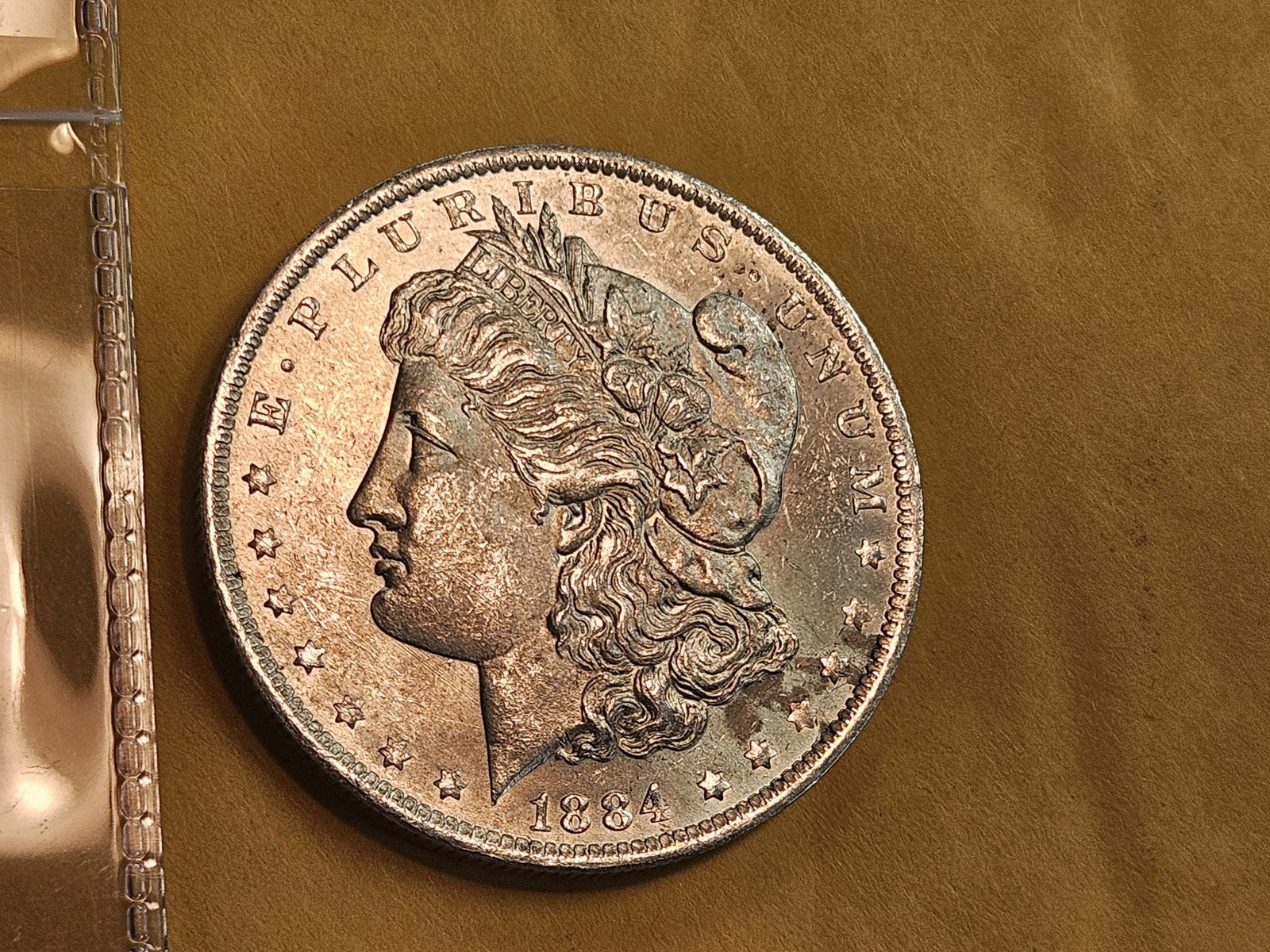 Very Choice Brilliant Uncirculated 1884-O Morgan Silver Dollar - 3