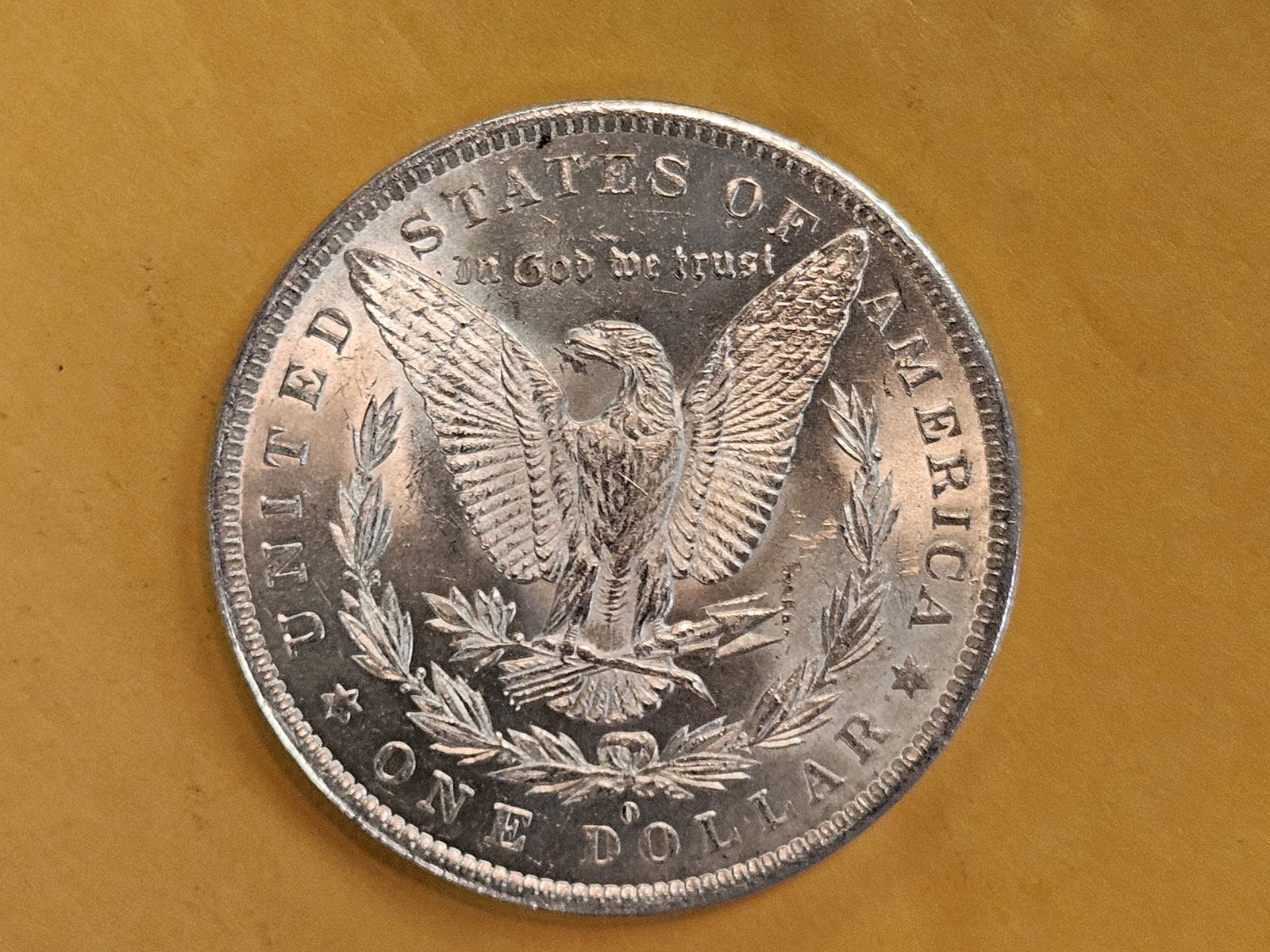 Very Choice Brilliant Uncirculated 1884-O Morgan Silver Dollar - 6