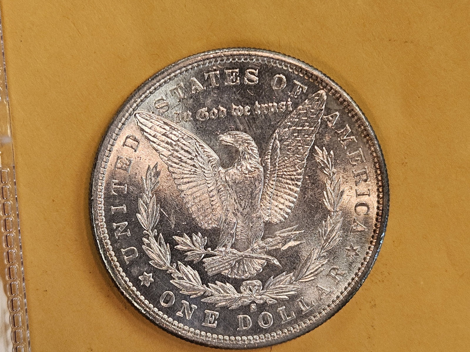 Very Choice Brilliant Uncirculated 1881-S Morgan Silver Dollar - 9