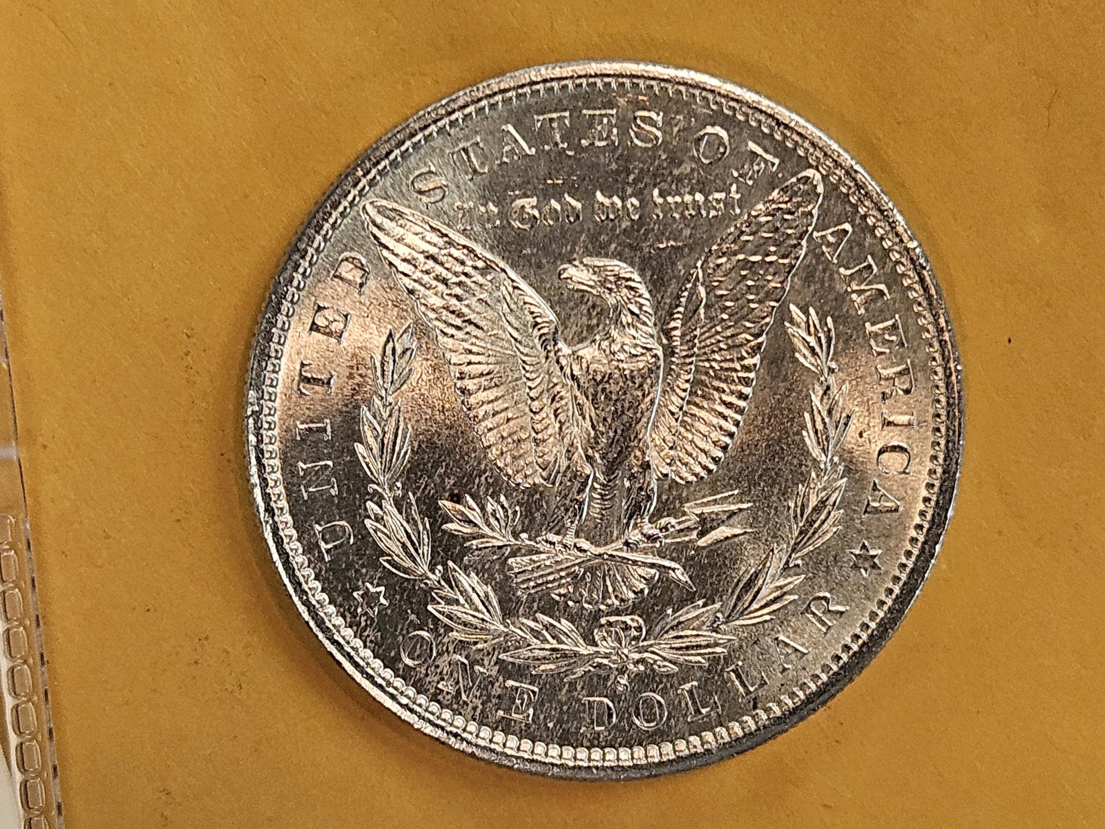 Very Choice Brilliant Uncirculated 1881-S Morgan Silver Dollar - 9