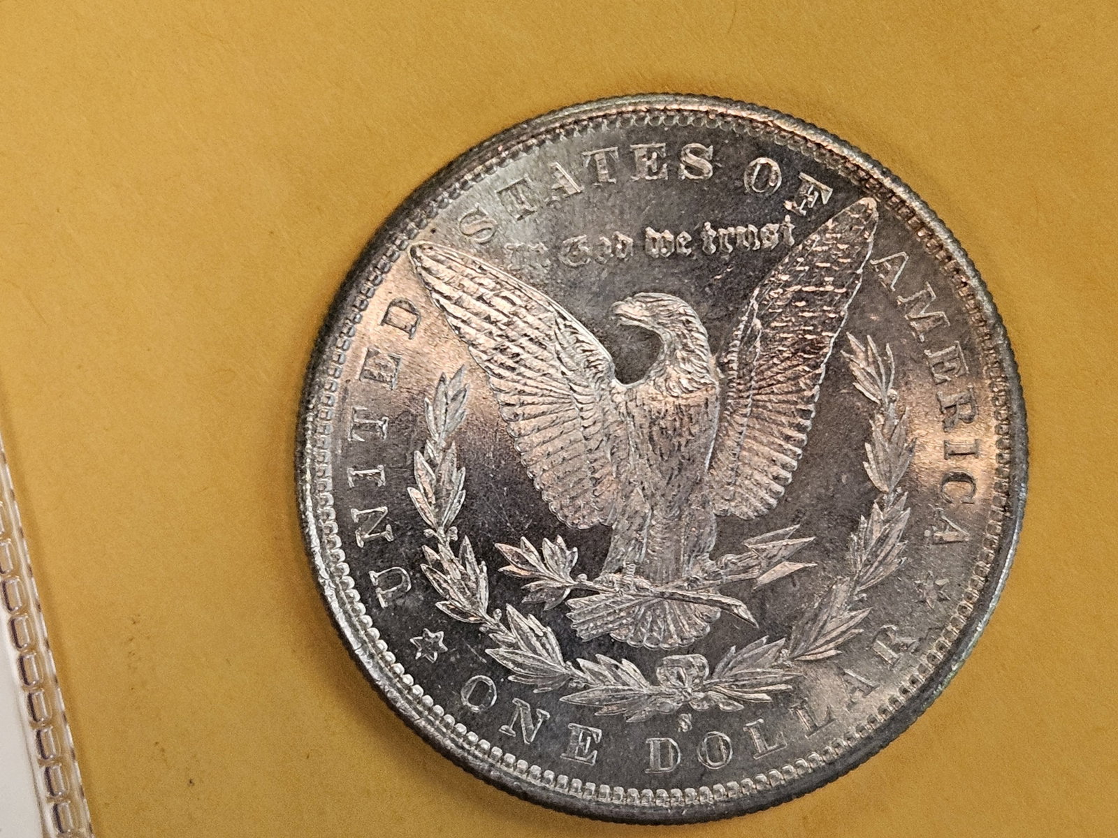 Very Choice Brilliant Uncirculated 1881-S Morgan Silver Dollar - 10