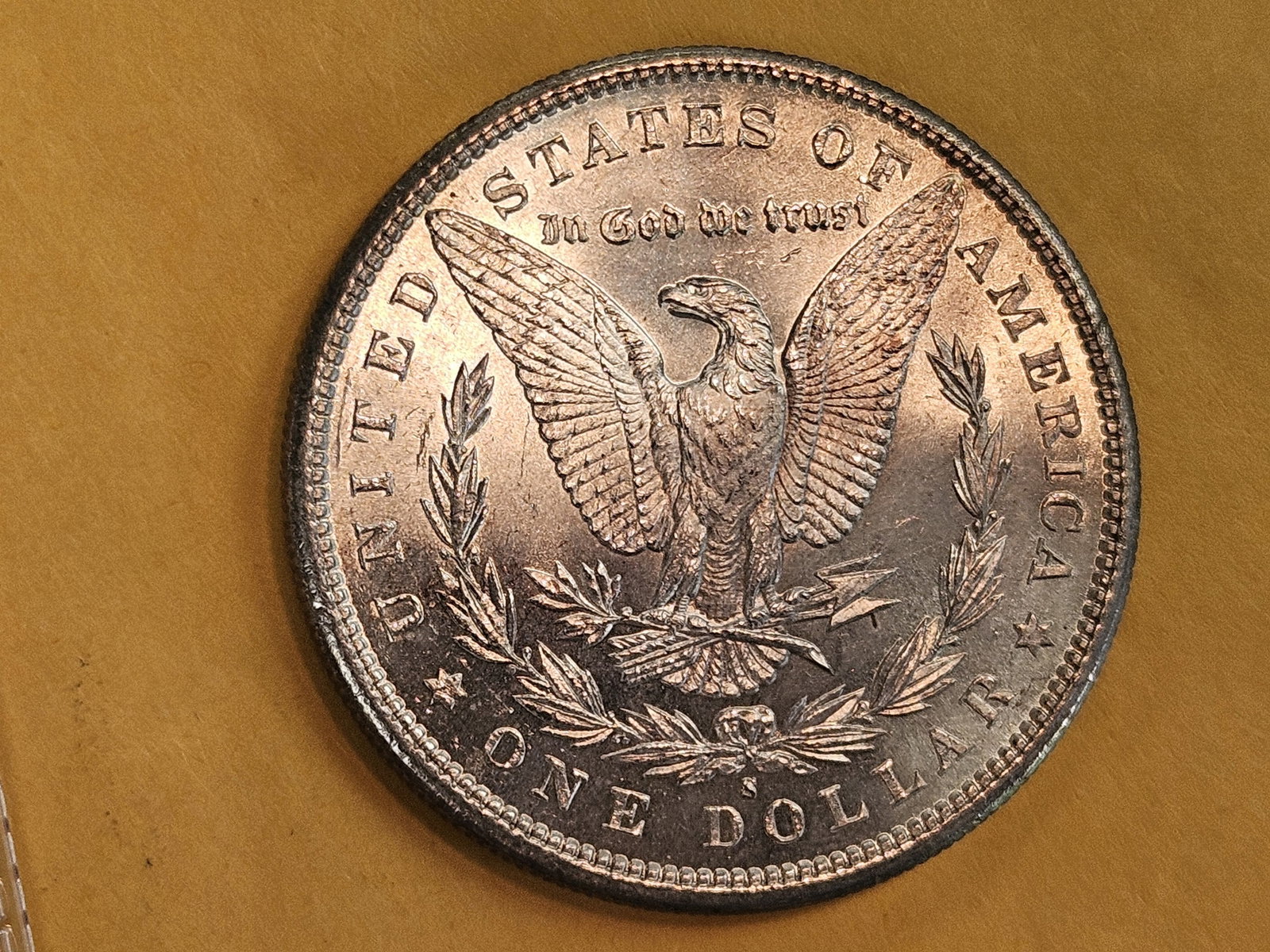 Very Choice Brilliant Uncirculated 1881-S Morgan Silver Dollar - 9