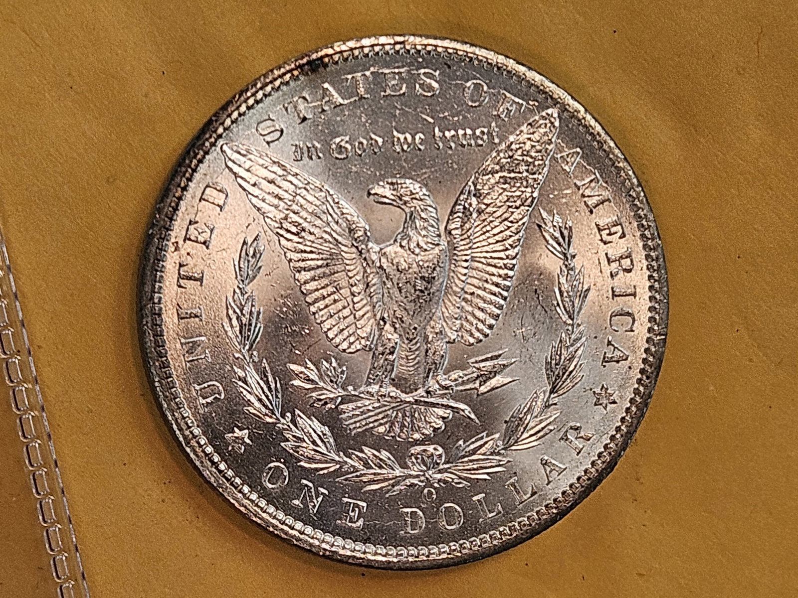 Very Choice Brilliant Uncirculated 1899-O Morgan Silver Dollar - 6