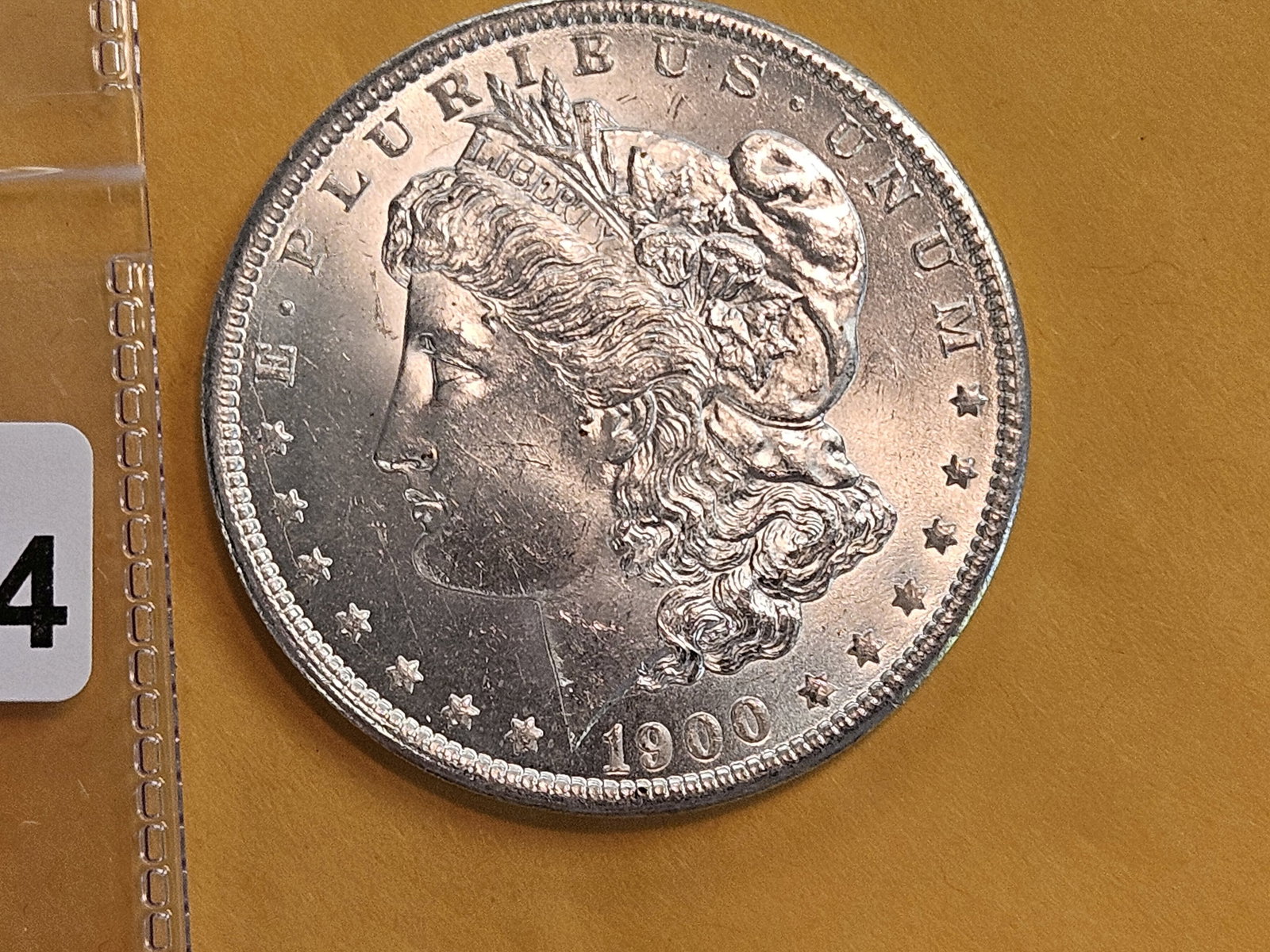 Very Choice Brilliant Uncirculated 1900-O Morgan Silver Dollar - 3