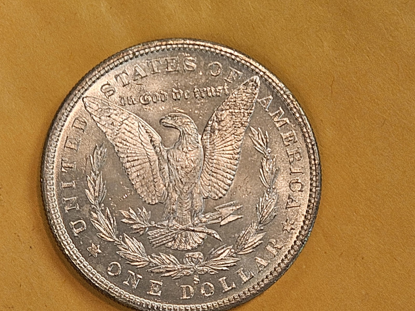 Very Choice Brilliant Uncirculated 1880-S Morgan Silver Dollar - 11