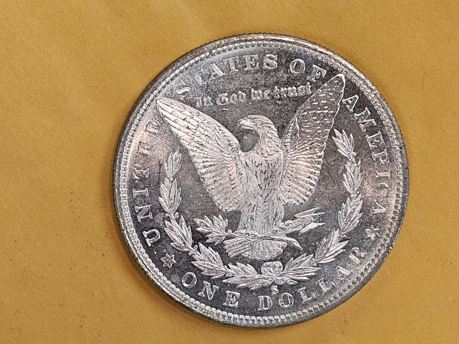 Very Choice Brilliant Uncirculated 1880-S Morgan Silver Dollar - 12