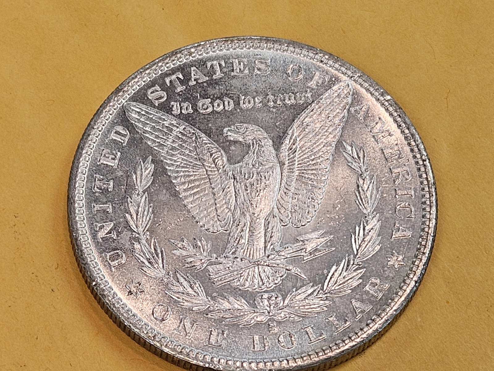 Very Choice Brilliant Uncirculated 1880-S Morgan Silver Dollar - 8