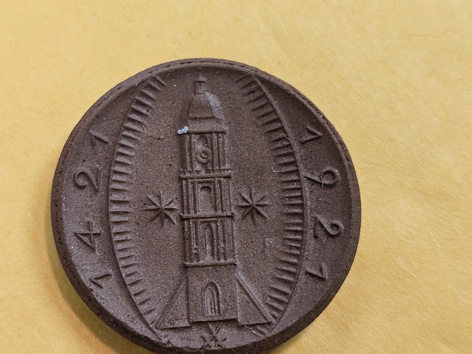 GEM Uncirculated 1921 German 25 pfennig - 4