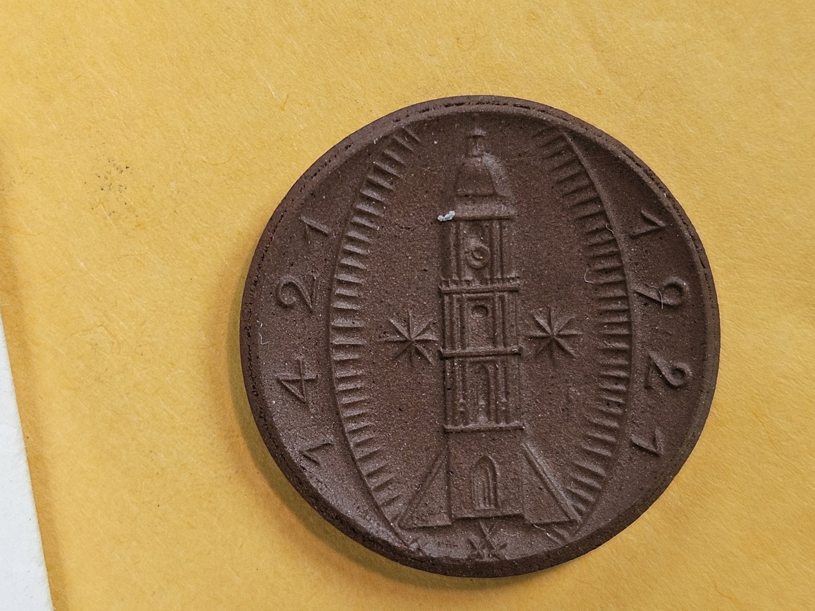 GEM Uncirculated 1921 German 25 pfennig - 5
