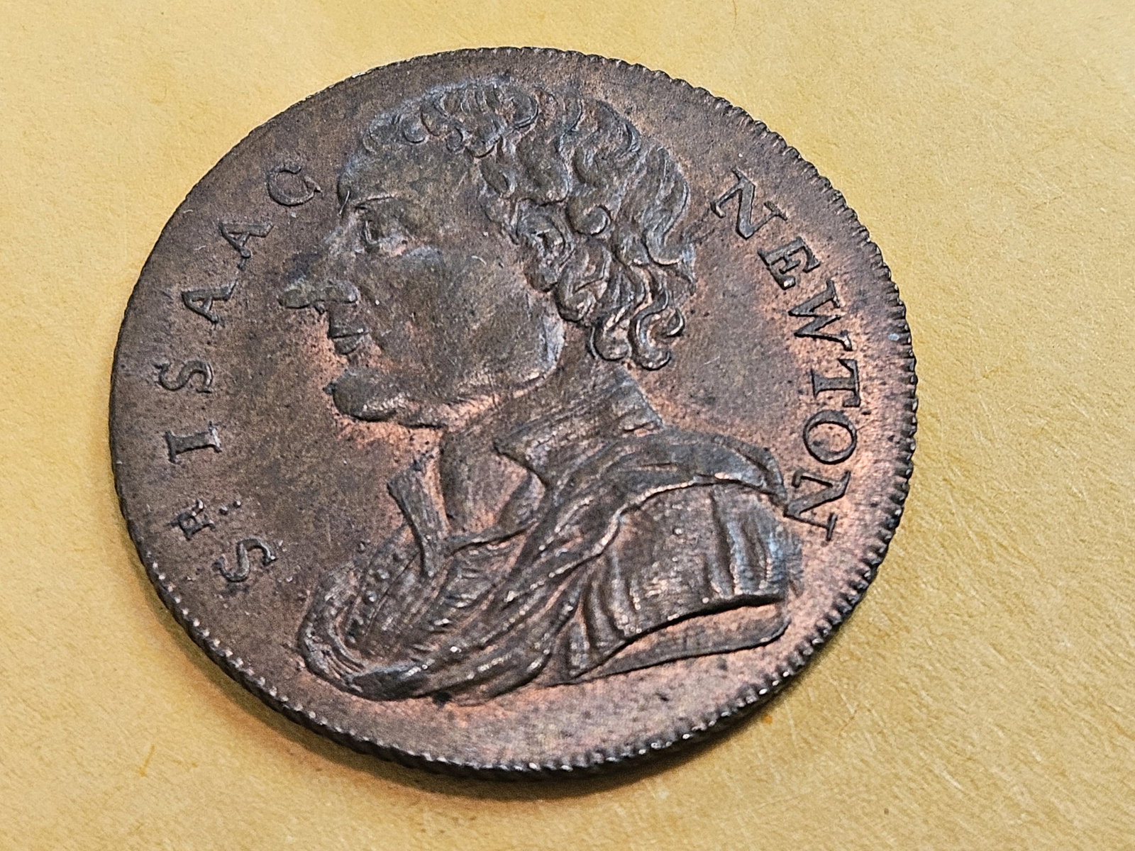 CONDER! 1793 Conder token farthing in Choice Uncirculated plus Red-Brown - 3