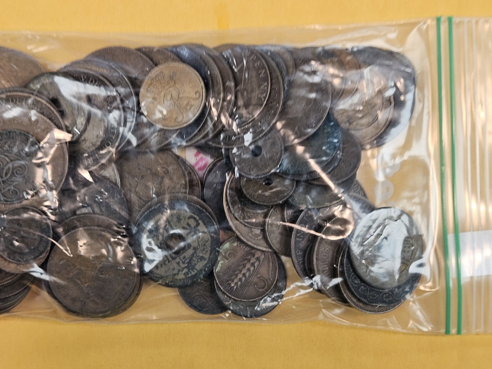 ONE POUND of older, World, Copper Coins - 2