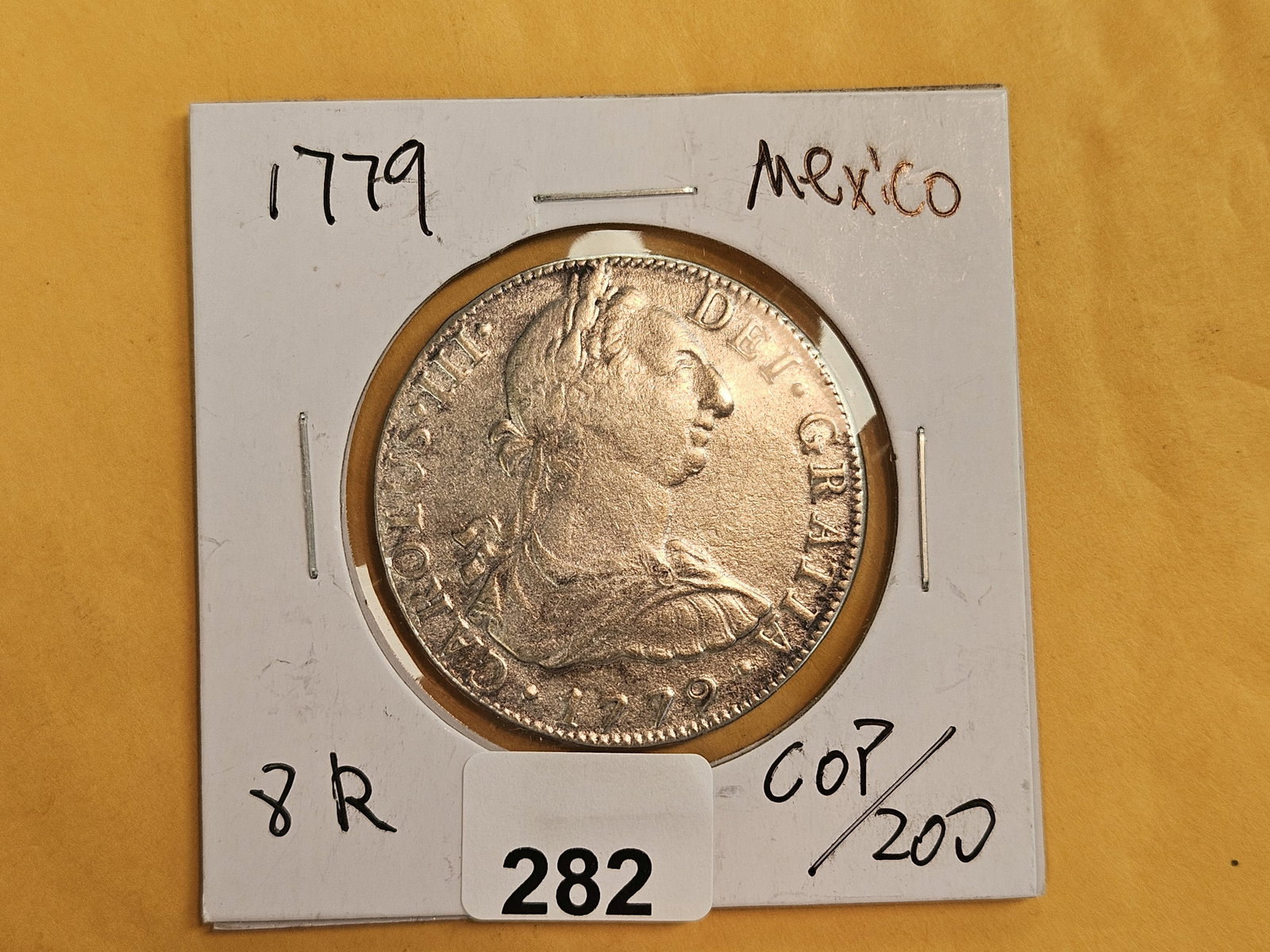* 1779 Mexico Silver 8 reals - 2