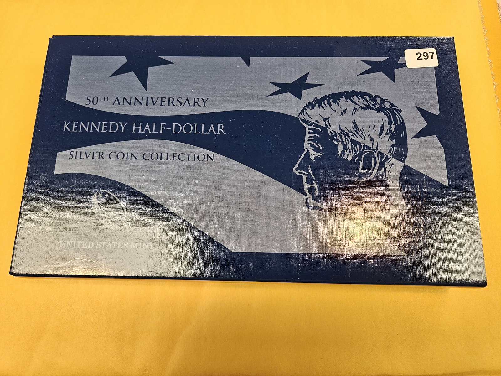 50th Anniversary Kennedy Half-Dollar Silver Coin Collection!: In original government packaging with certificated of authenticity