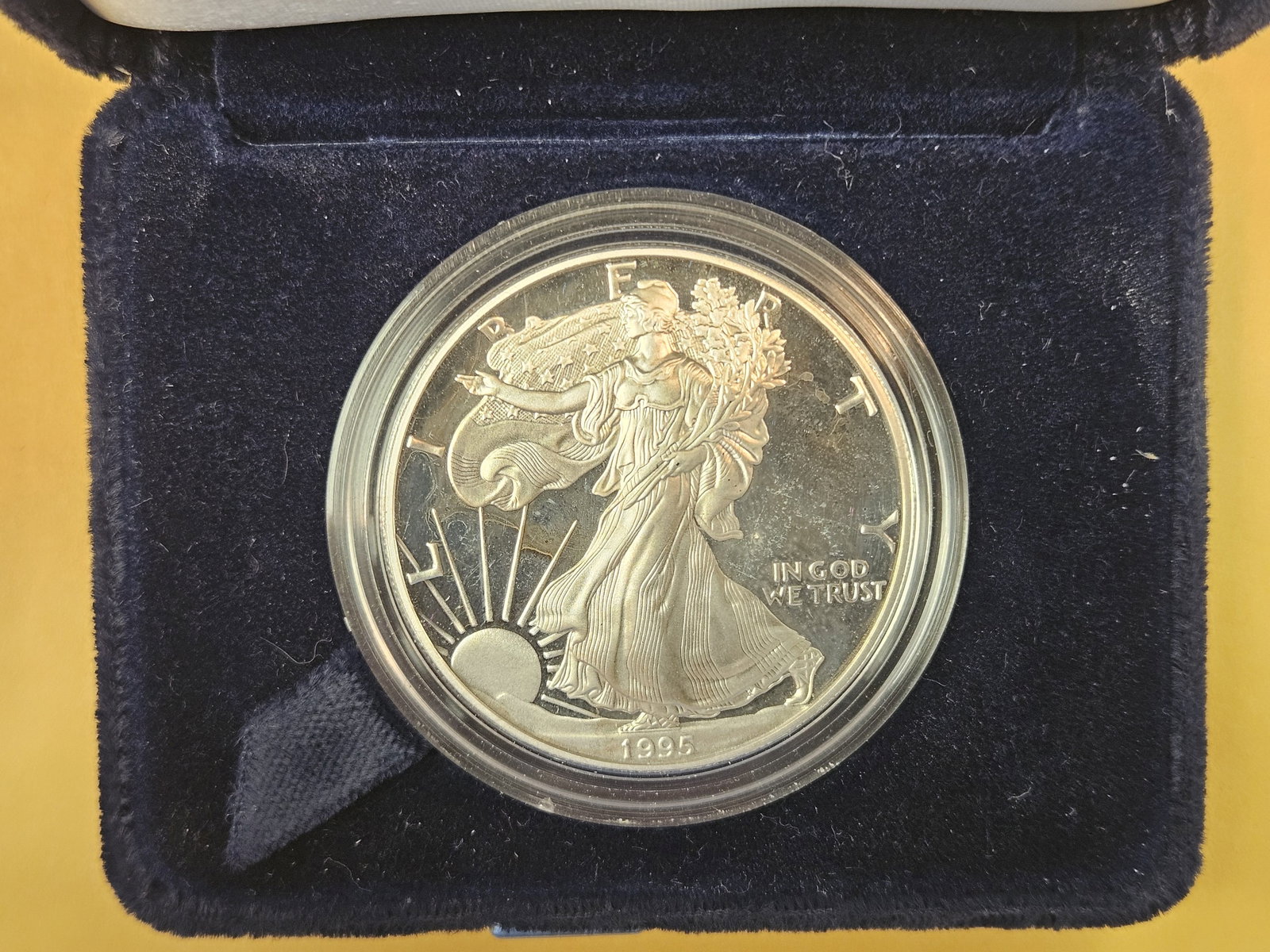 GEM Proof Deep Cameo 1995 American Silver Eagle - 2
