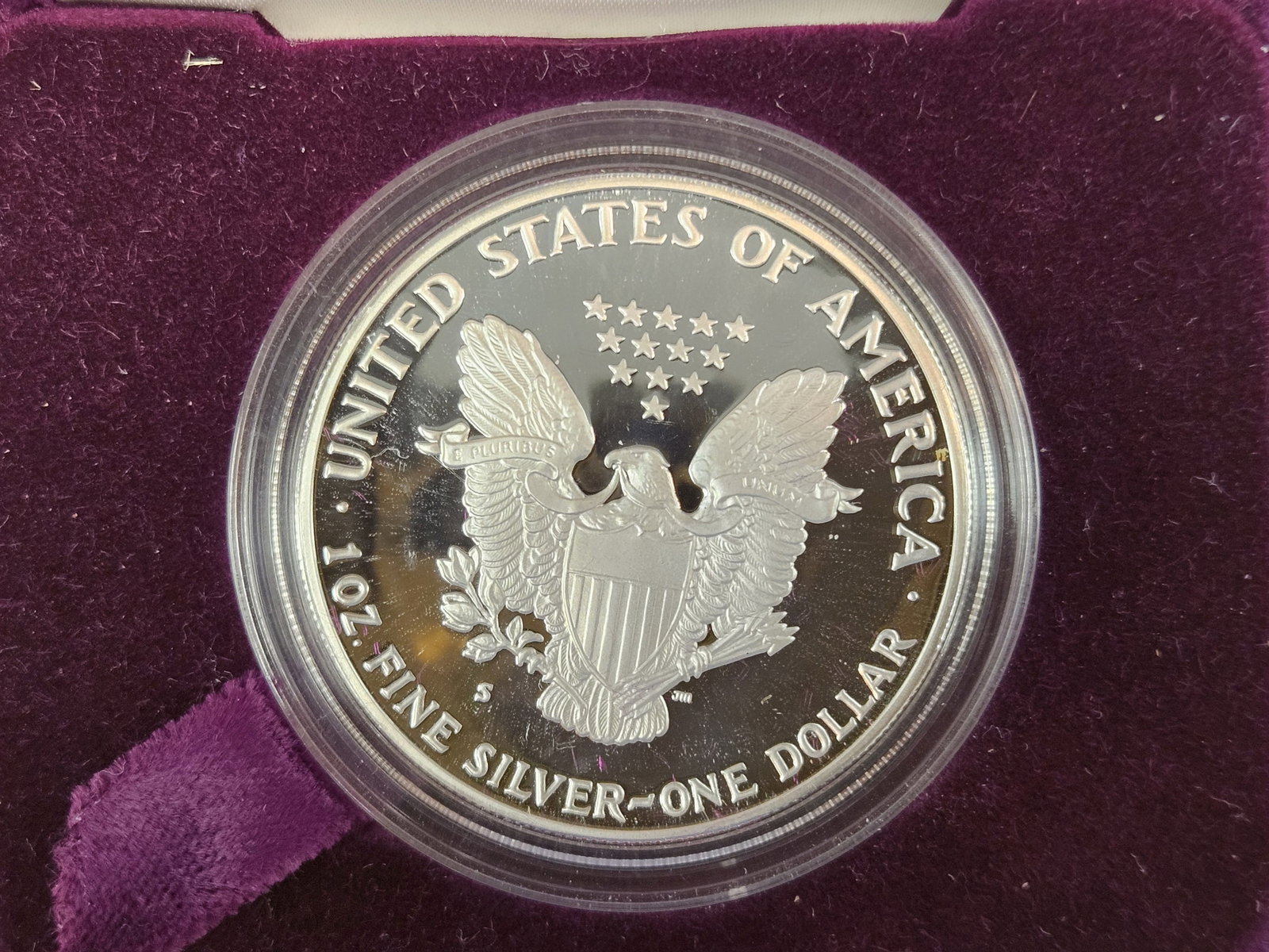 KEY DATE! GEM Proof Deep Cameo 1986 American Silver Eagle - 3