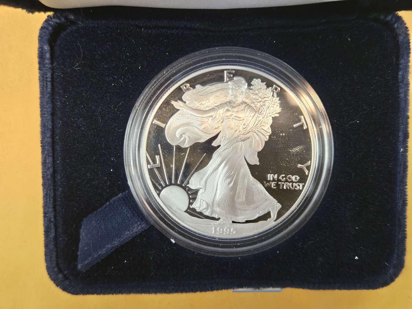 GEM Proof Deep Cameo 1995 American Silver Eagle - 2