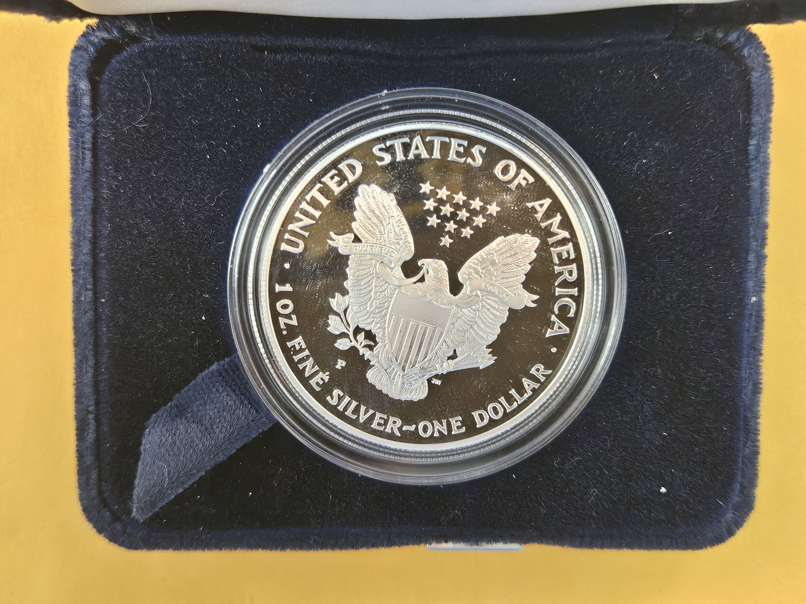 GEM Proof Deep Cameo 1995 American Silver Eagle - 3