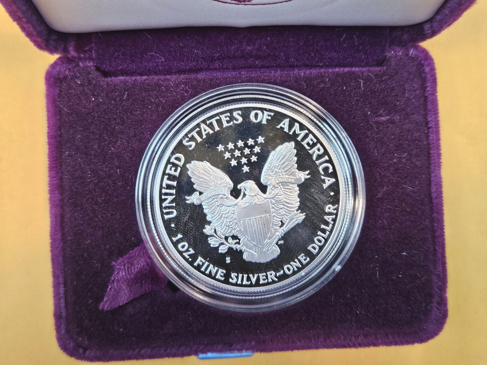 GEM Proof Deep Cameo 1991 American Silver Eagle - 3