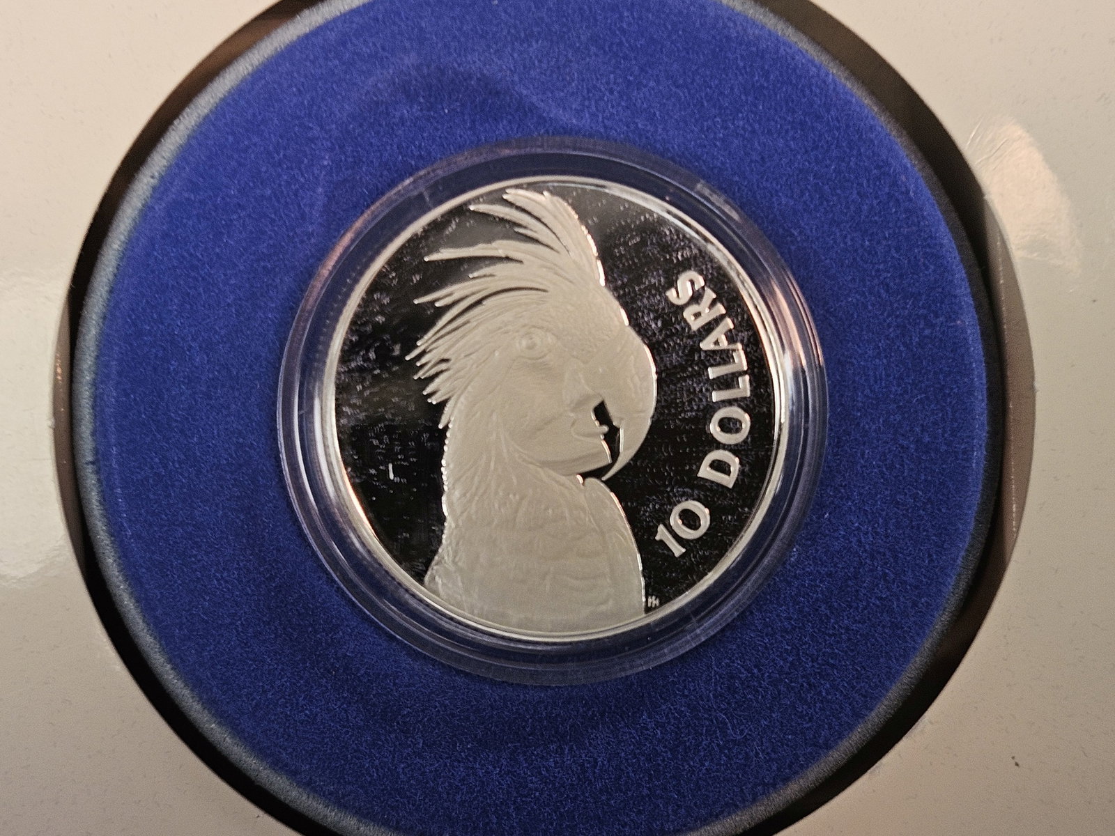 GEM Proof Deep Cameo 1993 Australia Silver Ten Dollars - 4