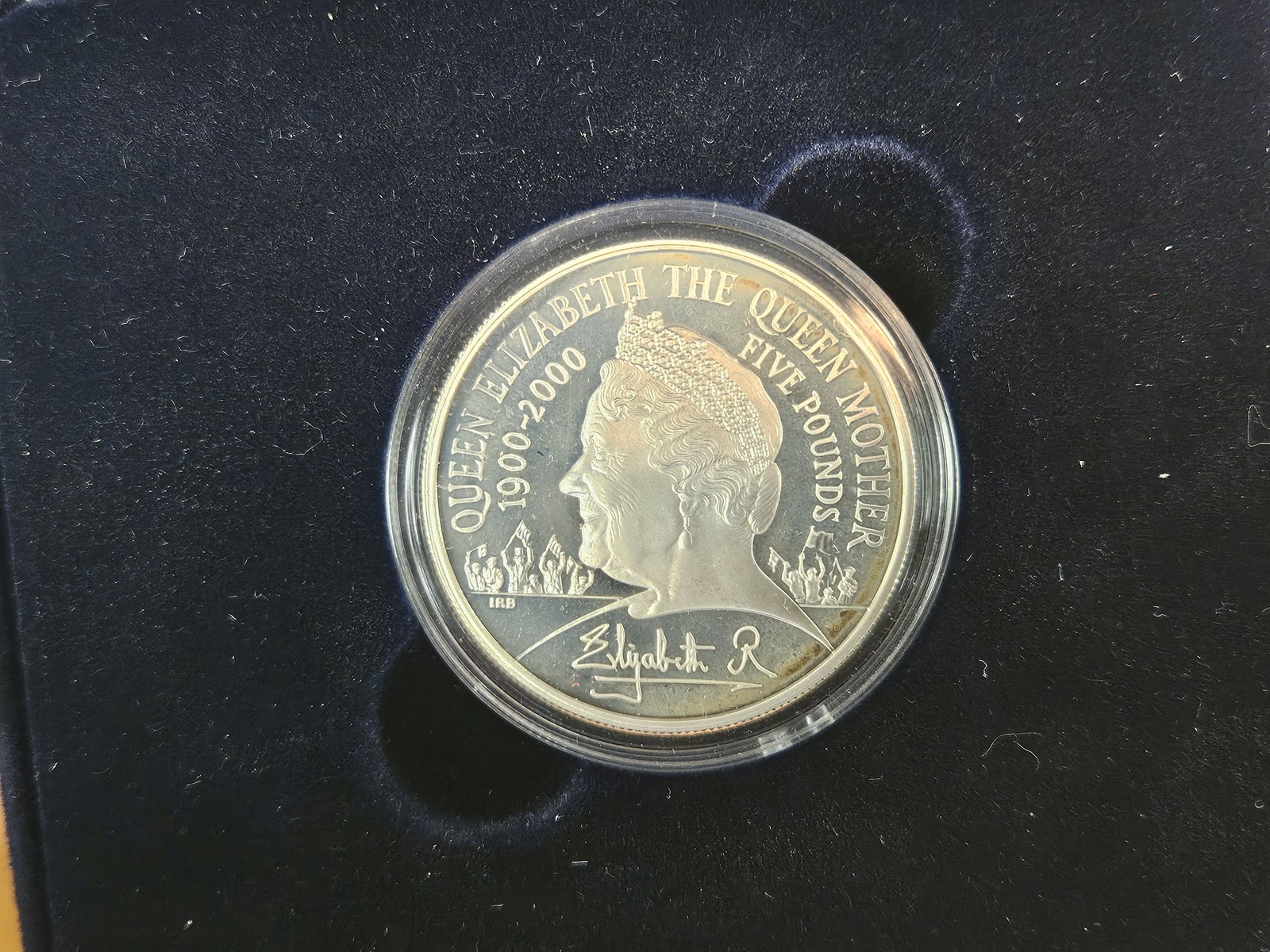 GEM Proof Deep Cameo 2000 Silver Great Britain five pounds - 3